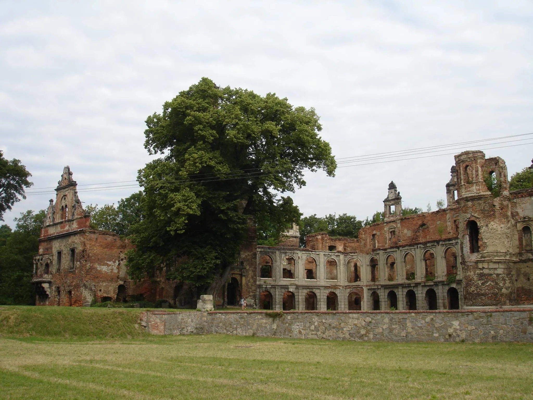 Photo showing: Tworków, ruins of palace