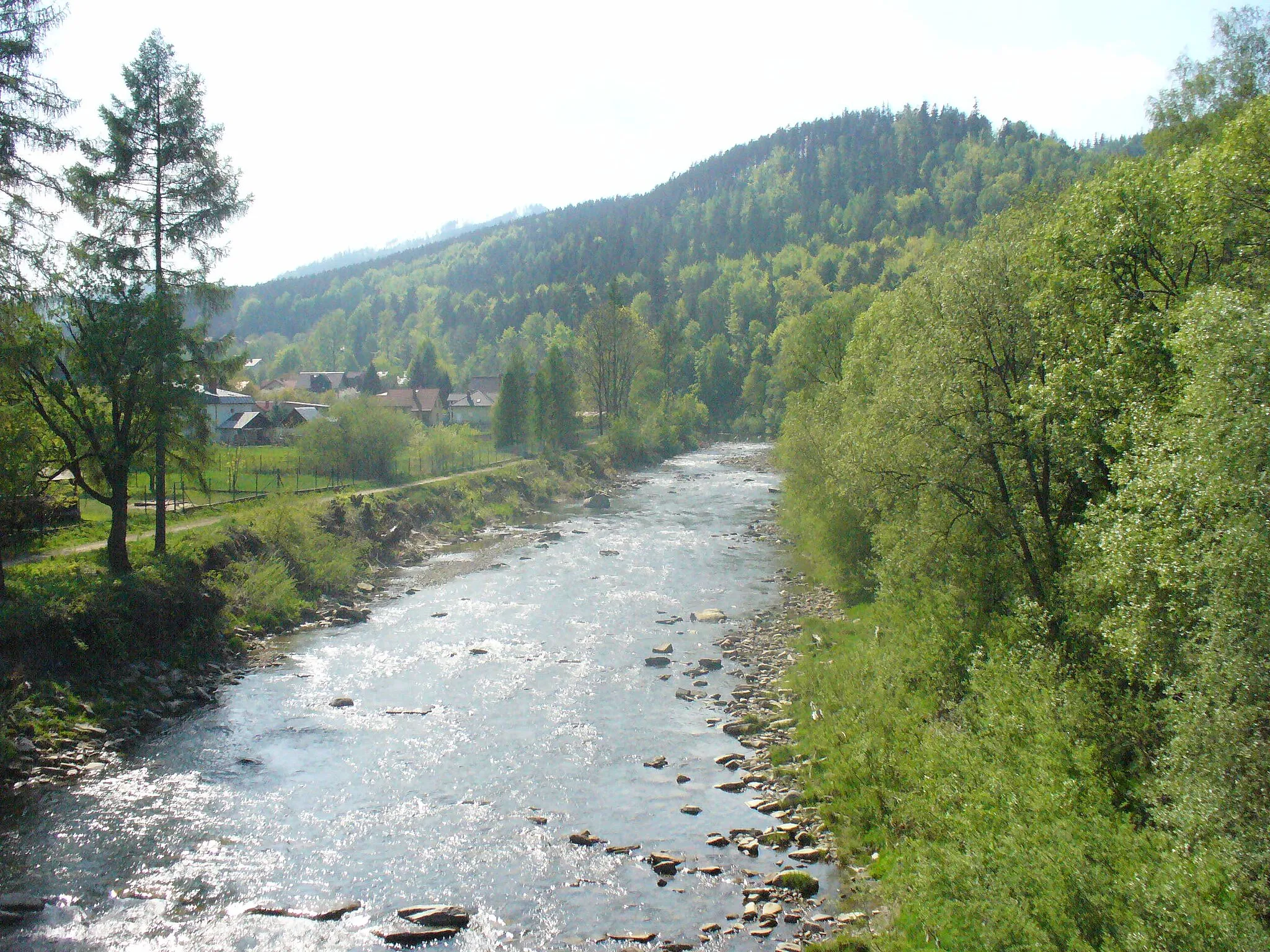 Photo showing: rzeka Soła