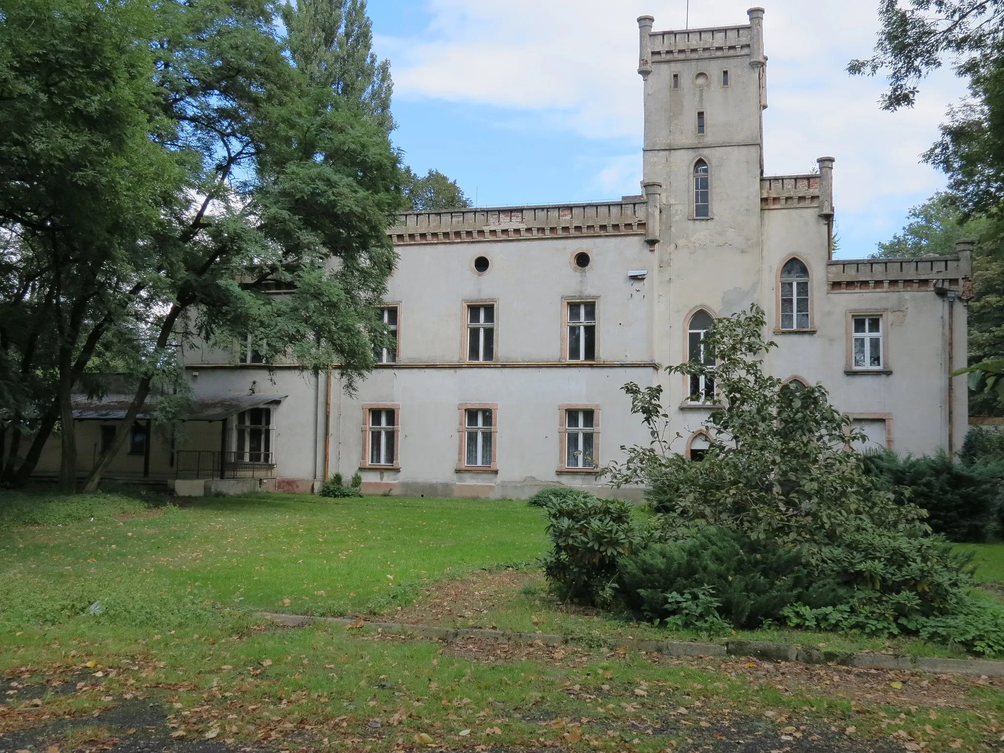 Photo showing: Park krajobrazowy z pałacem; Wilcza, ul. K. Miarki, gmina Pilchowice, powiat gliwicki