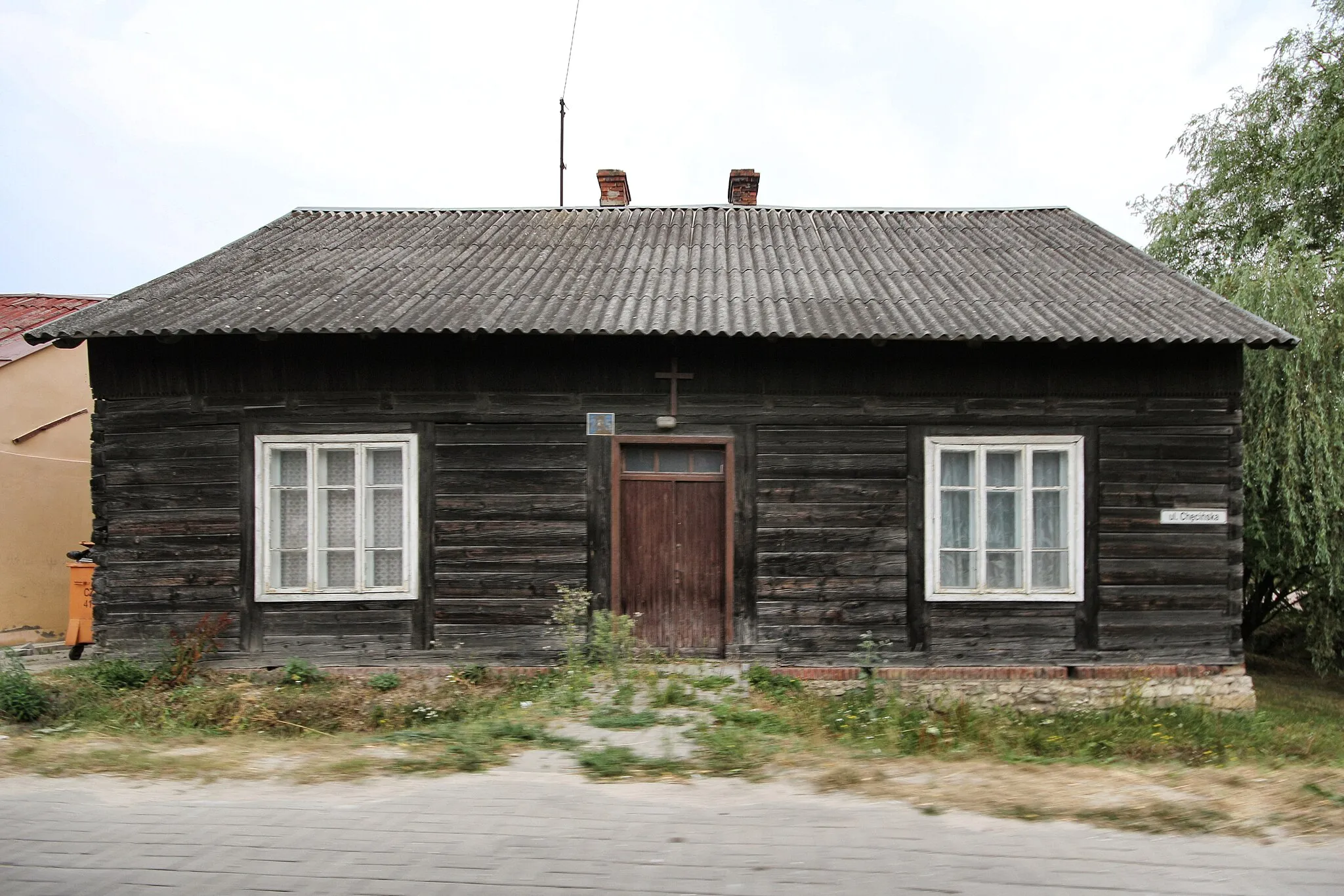 Photo showing: Building in Brzeziny.