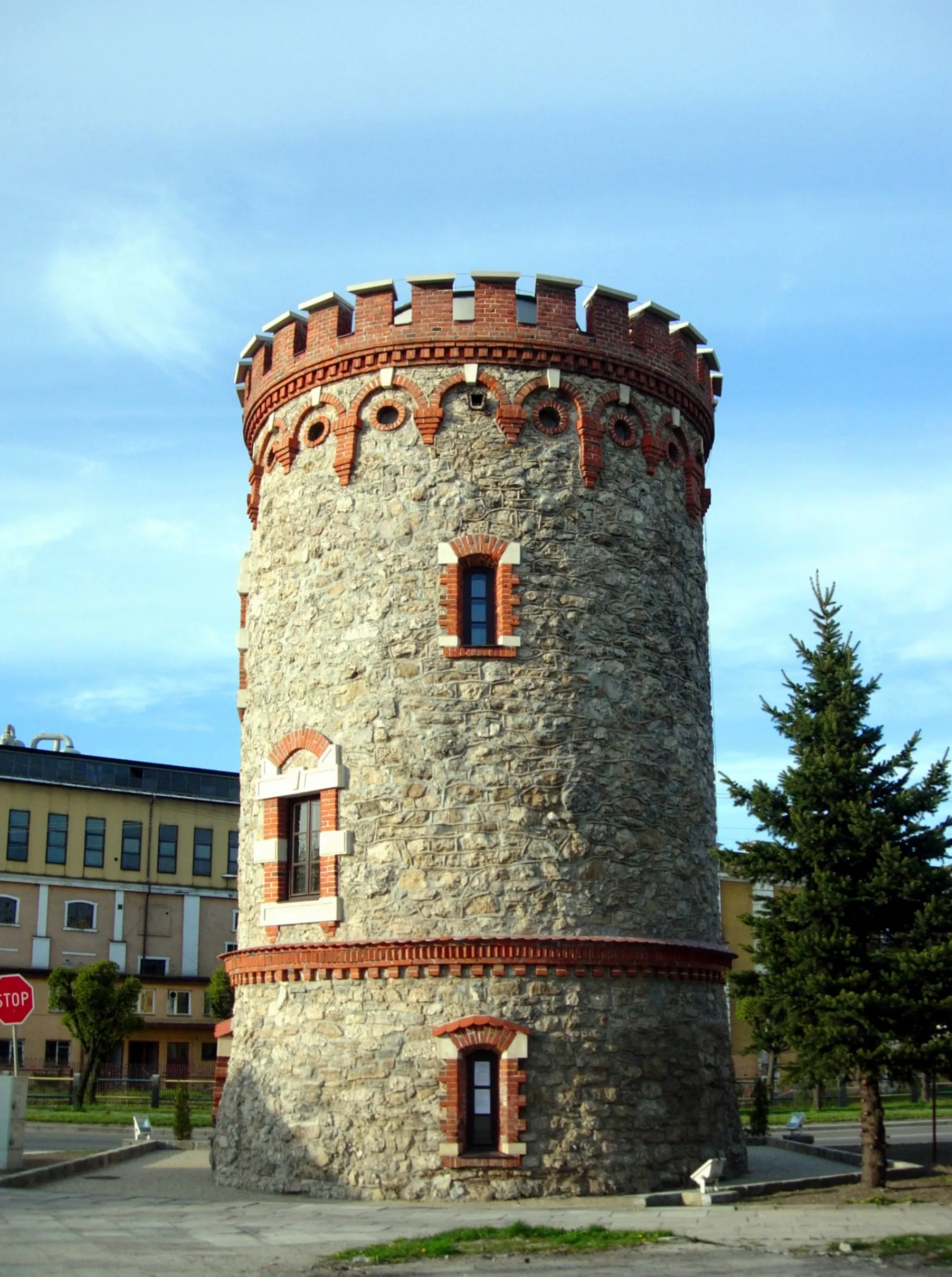 Photo showing: The tower in Kazimierza Wielka, built at the beginning of XX c.