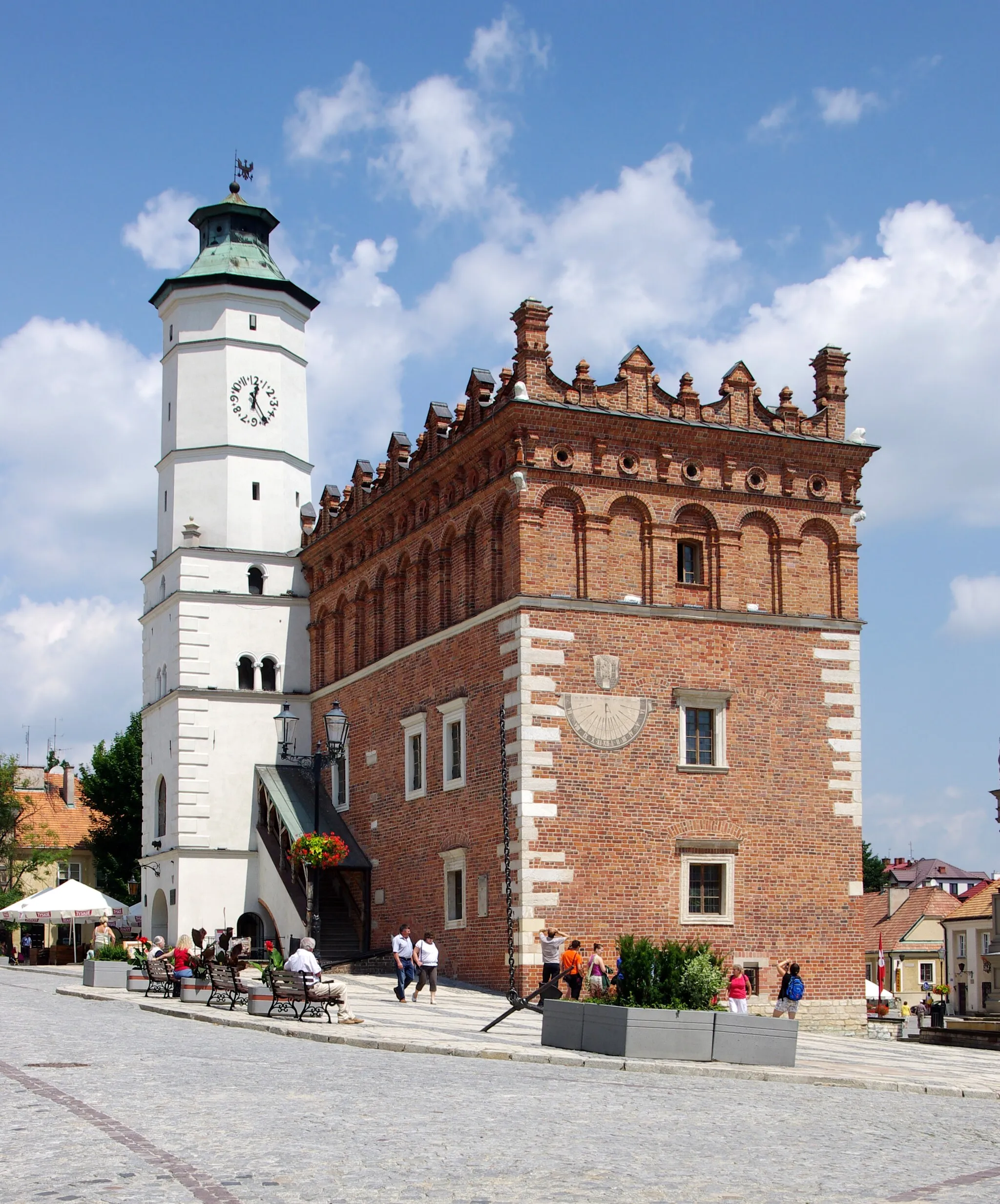 Photo showing: The town hall in Sandomierz