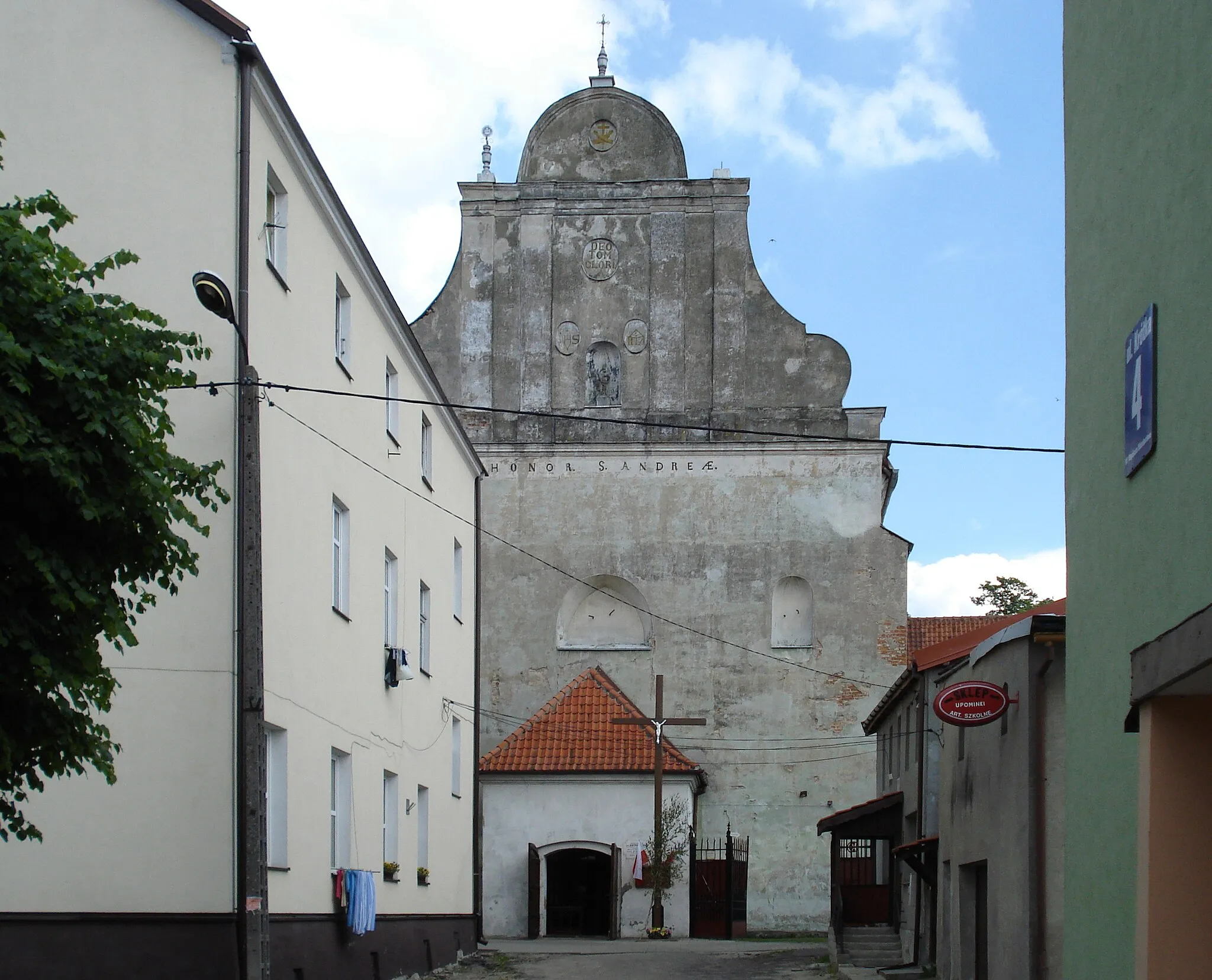 Photo showing: Kościół św Andrzeja w Barczewie z XIV wieku