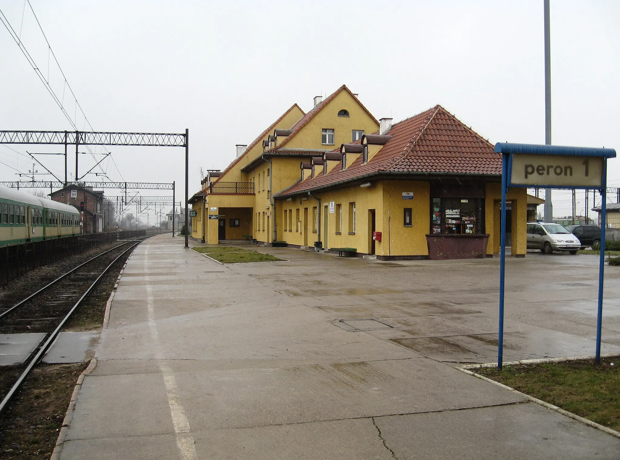 Photo showing: train station of Korsze, Poland.