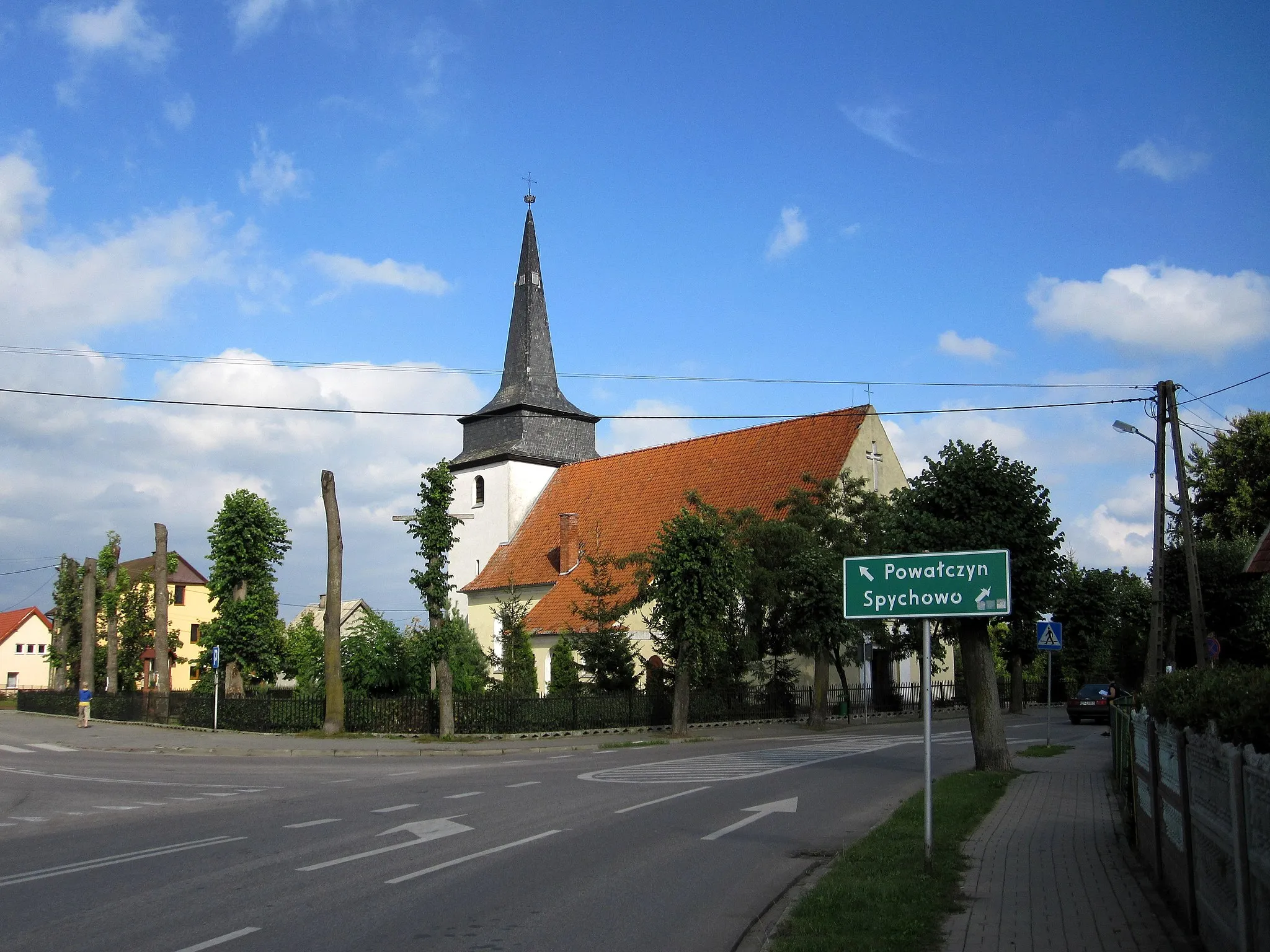 Photo showing: Saint Andrew Bobola church in Świętajno