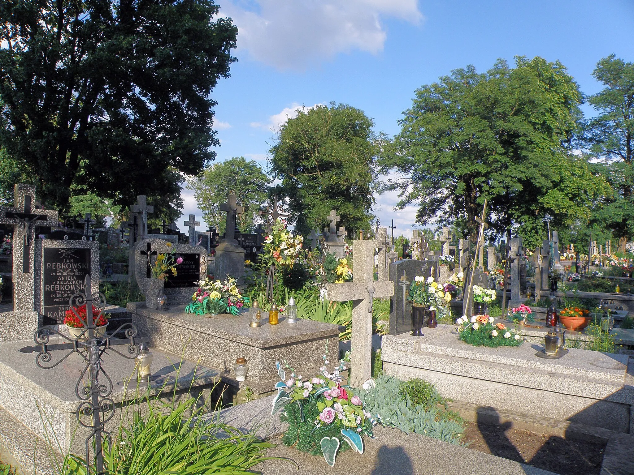Photo showing: Cmentarz par. rzym.-kat., 1863 (1322 z 11.10.1988), Karczew.