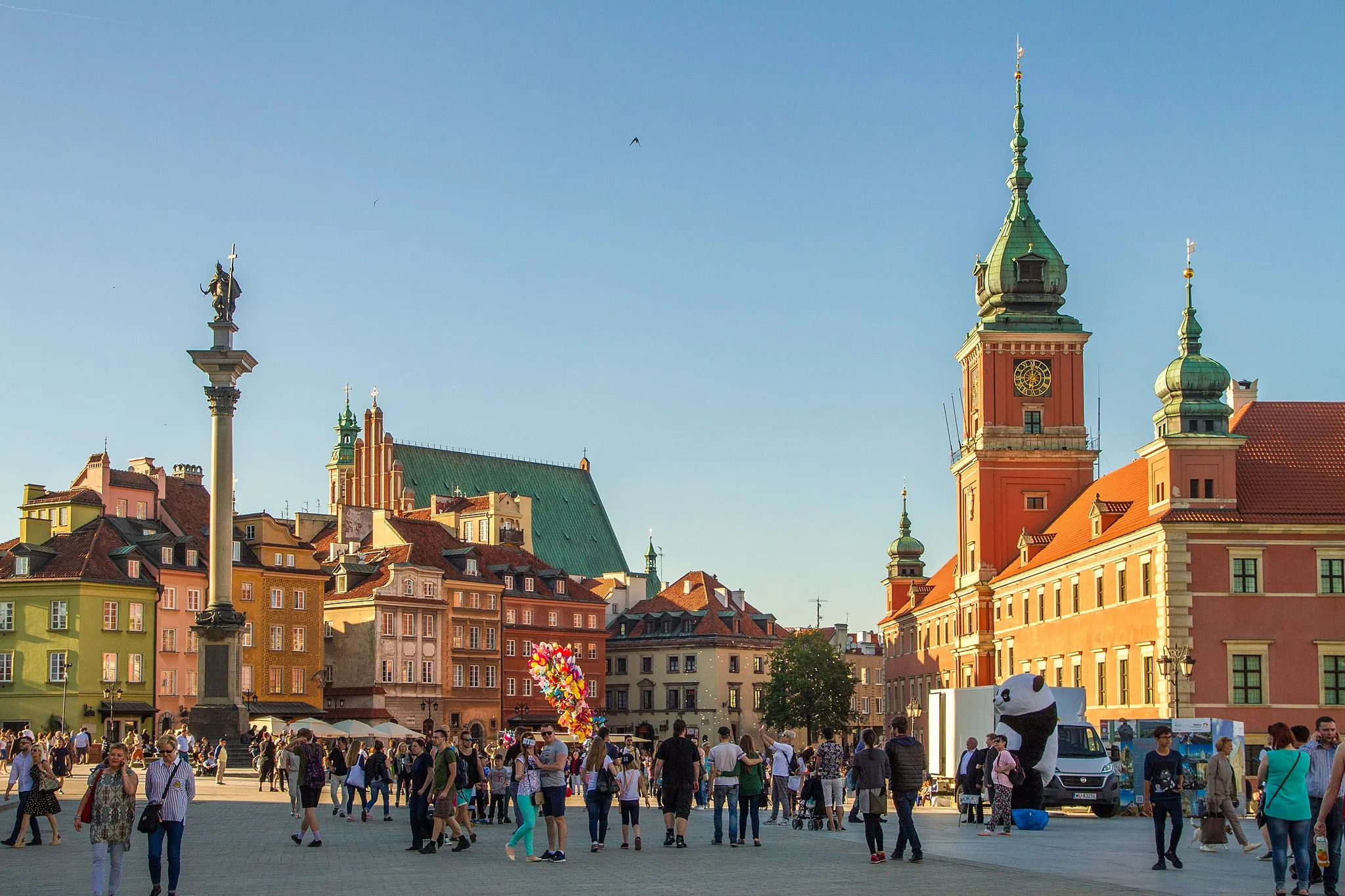 Photo showing: Castle Square in Warsaw