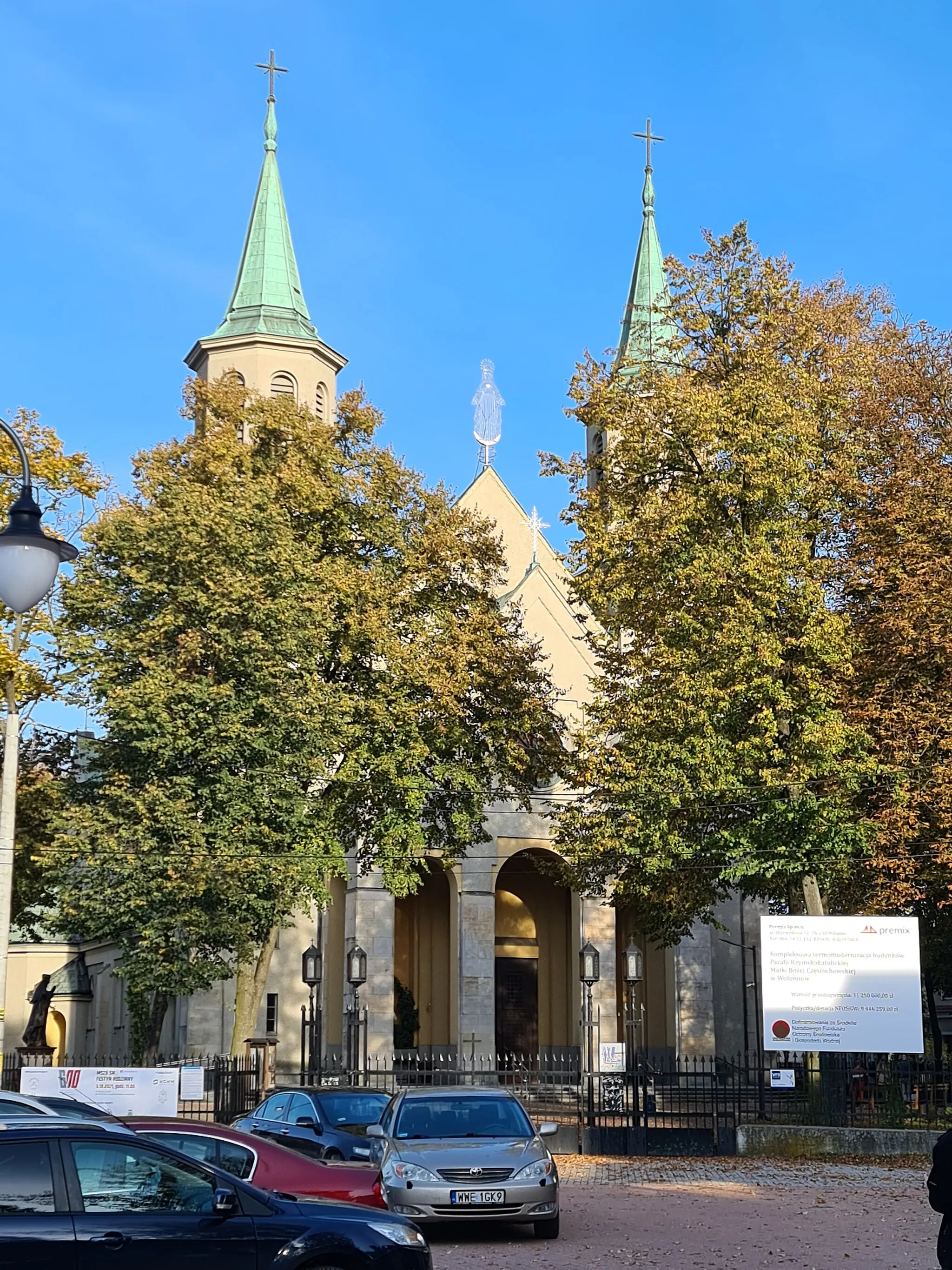 Photo showing: Church of Saint Mary of Częstochowa in Wołomin