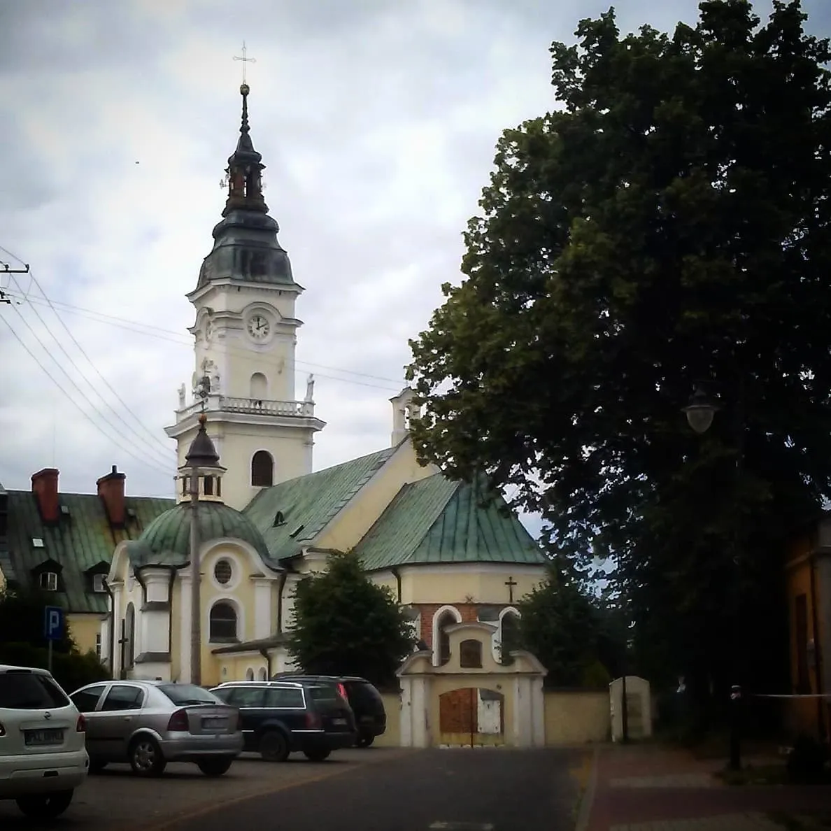 Photo showing: Church in Brdów, Poland