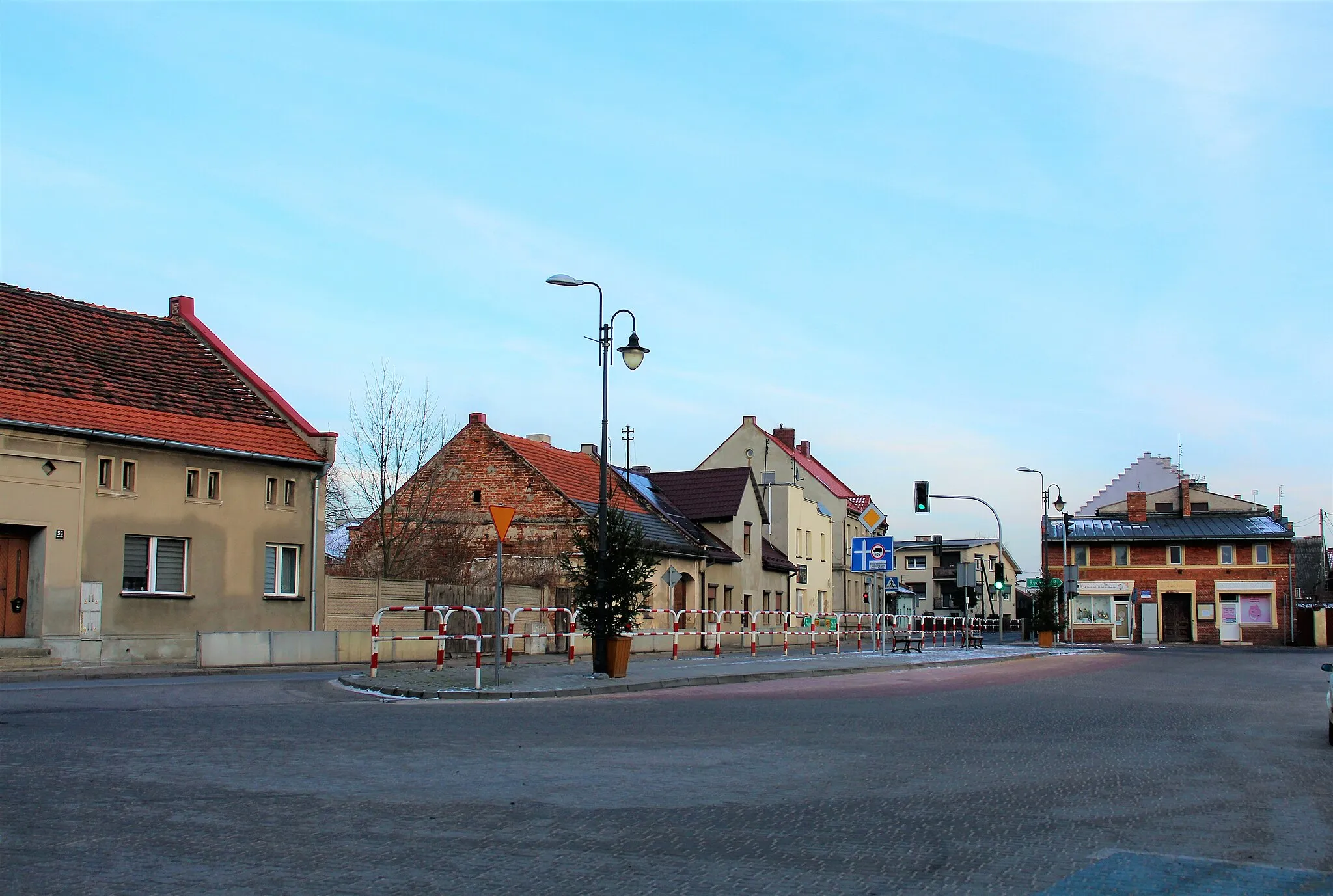 Photo showing: Centrum Bralina koło Kępna.