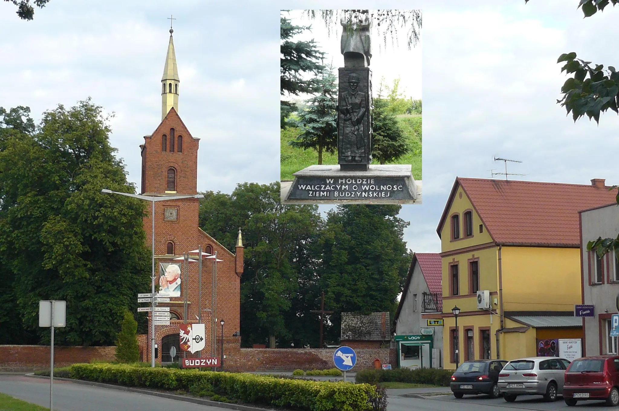 Photo showing: Center of Budzyn - PL.