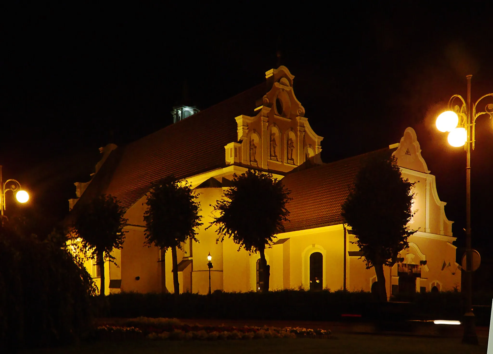 Photo showing: Chodzież, kościół par. p.w. św. Floriana