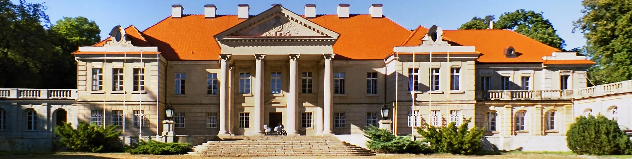 Photo showing: Czerniejewo, panorama pałacu