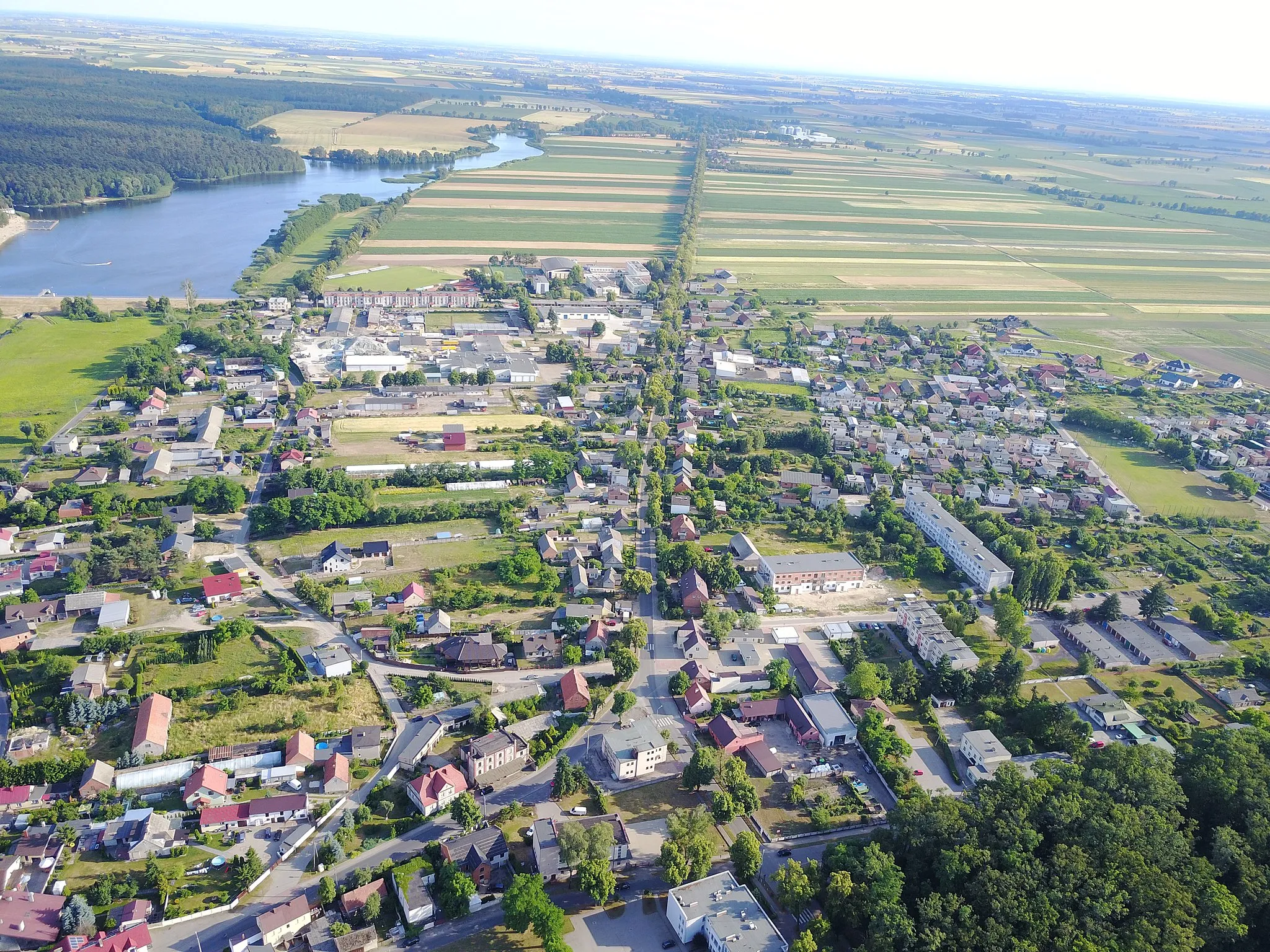 Photo showing: Aerial view of Gołuchów