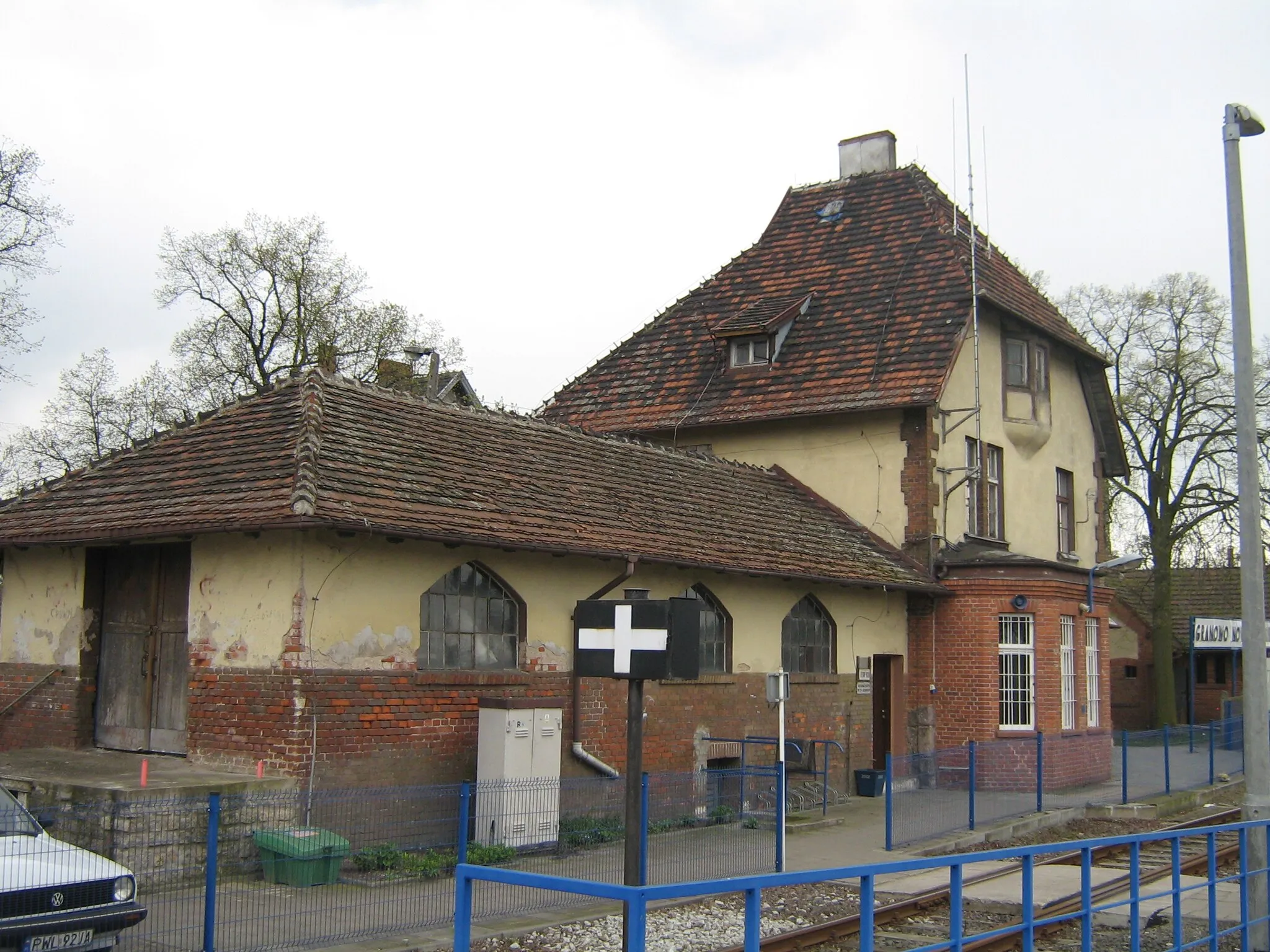 Photo showing: Dworzec kolejowy w Granowie, Wielkopolska