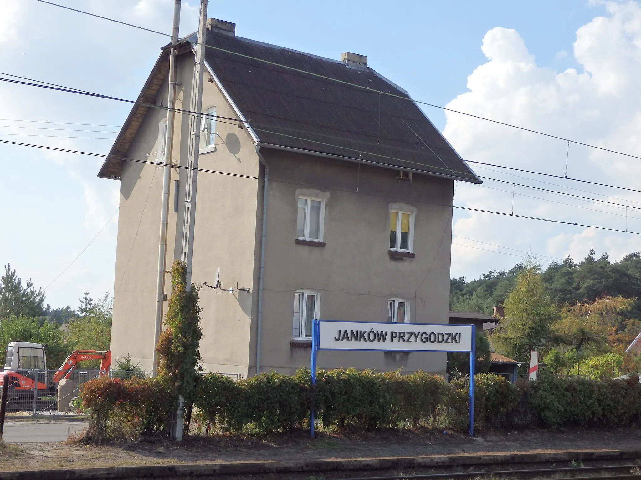 Photo showing: Przystanek kolejowy w Jankowie Przygodzkim