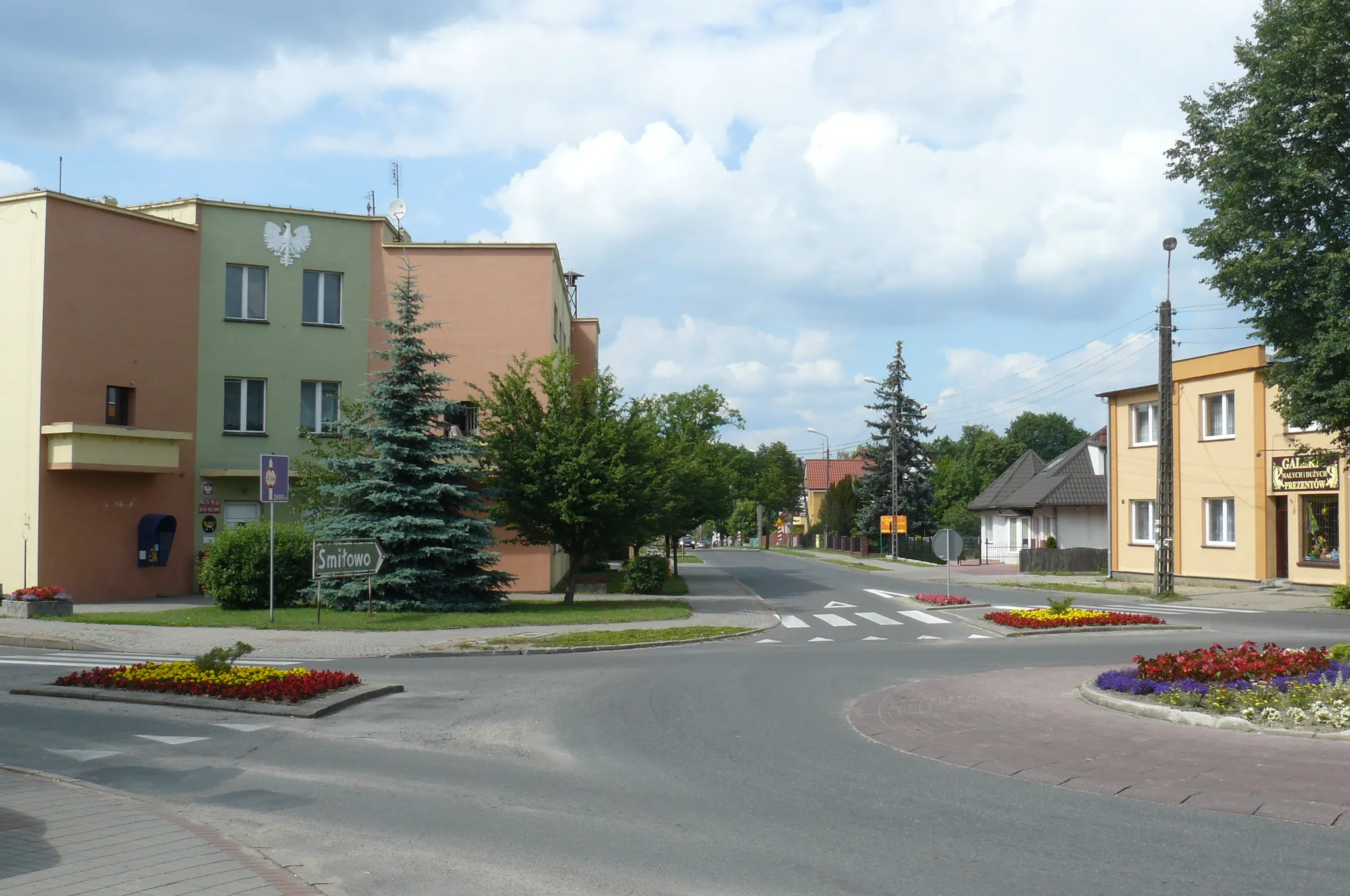 Photo showing: Center of Kaczory, PL.