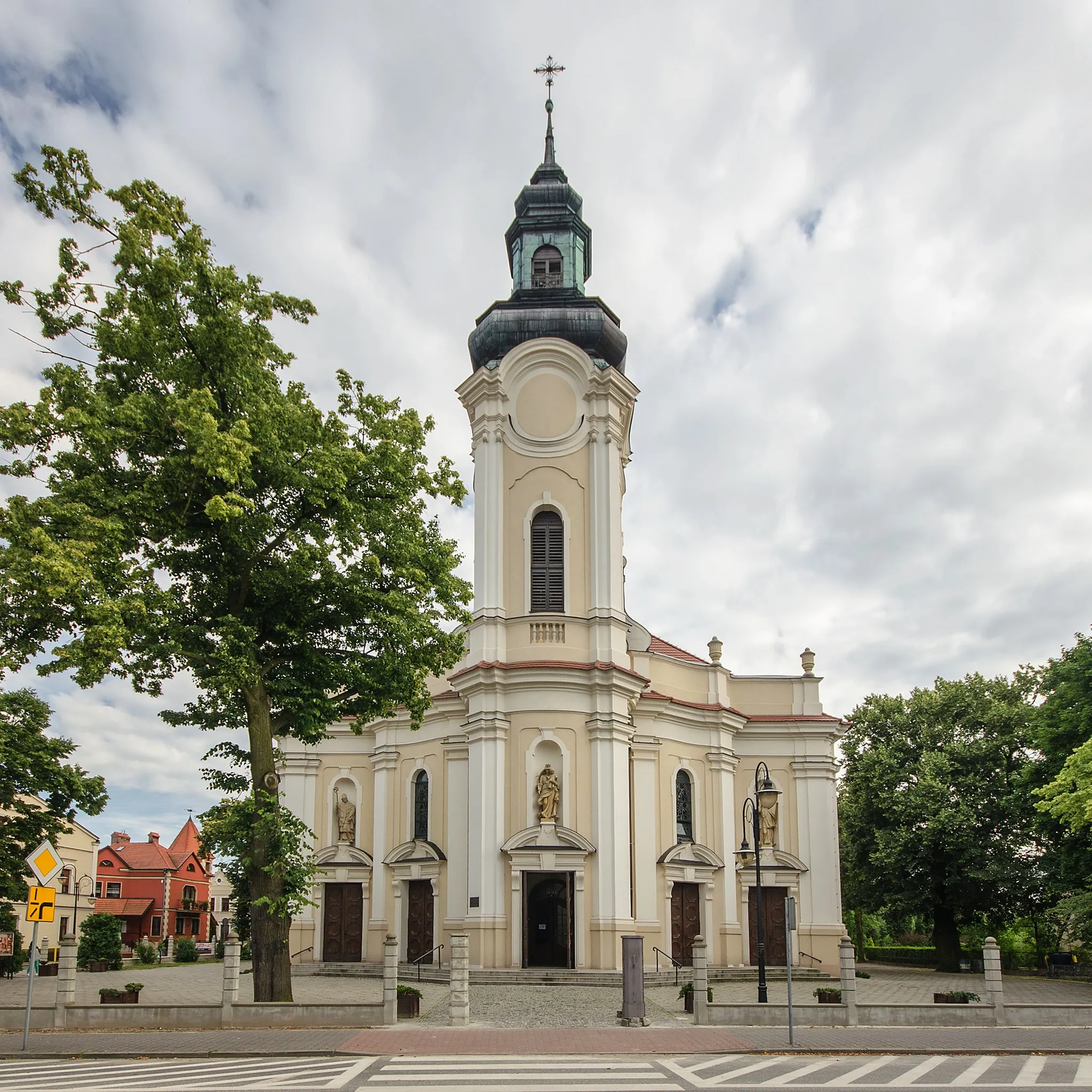 Photo showing: Kępno, kościół par. p.w. św. Marcina, 1909-1911