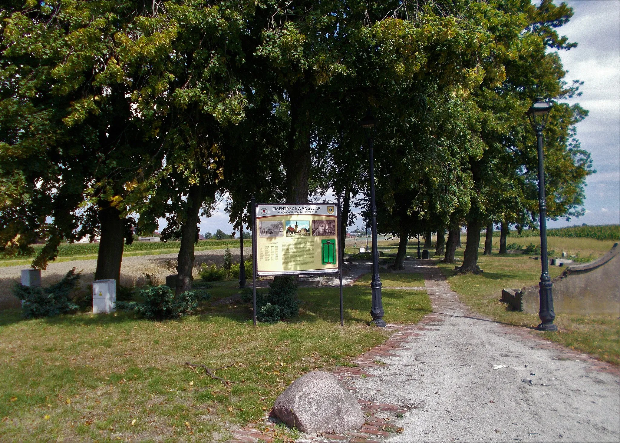 Photo showing: Cmentarz ewangelicki Nowe Skalmierzyce