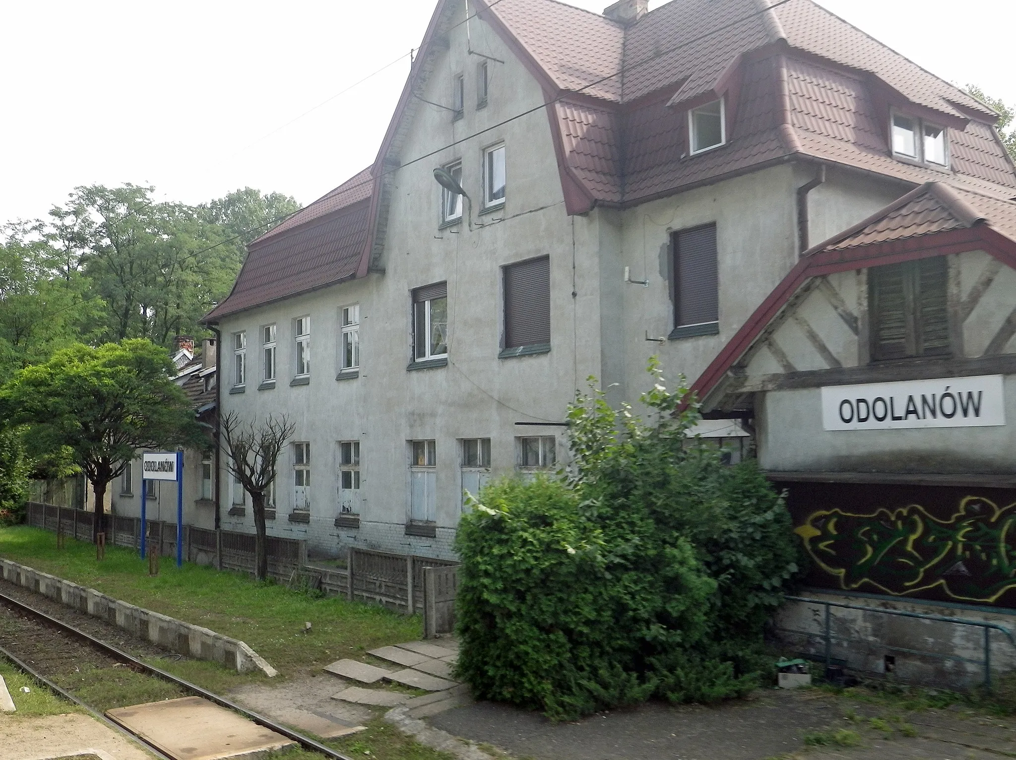 Photo showing: Odolanów train station (Greater Poland Voivodeship)
