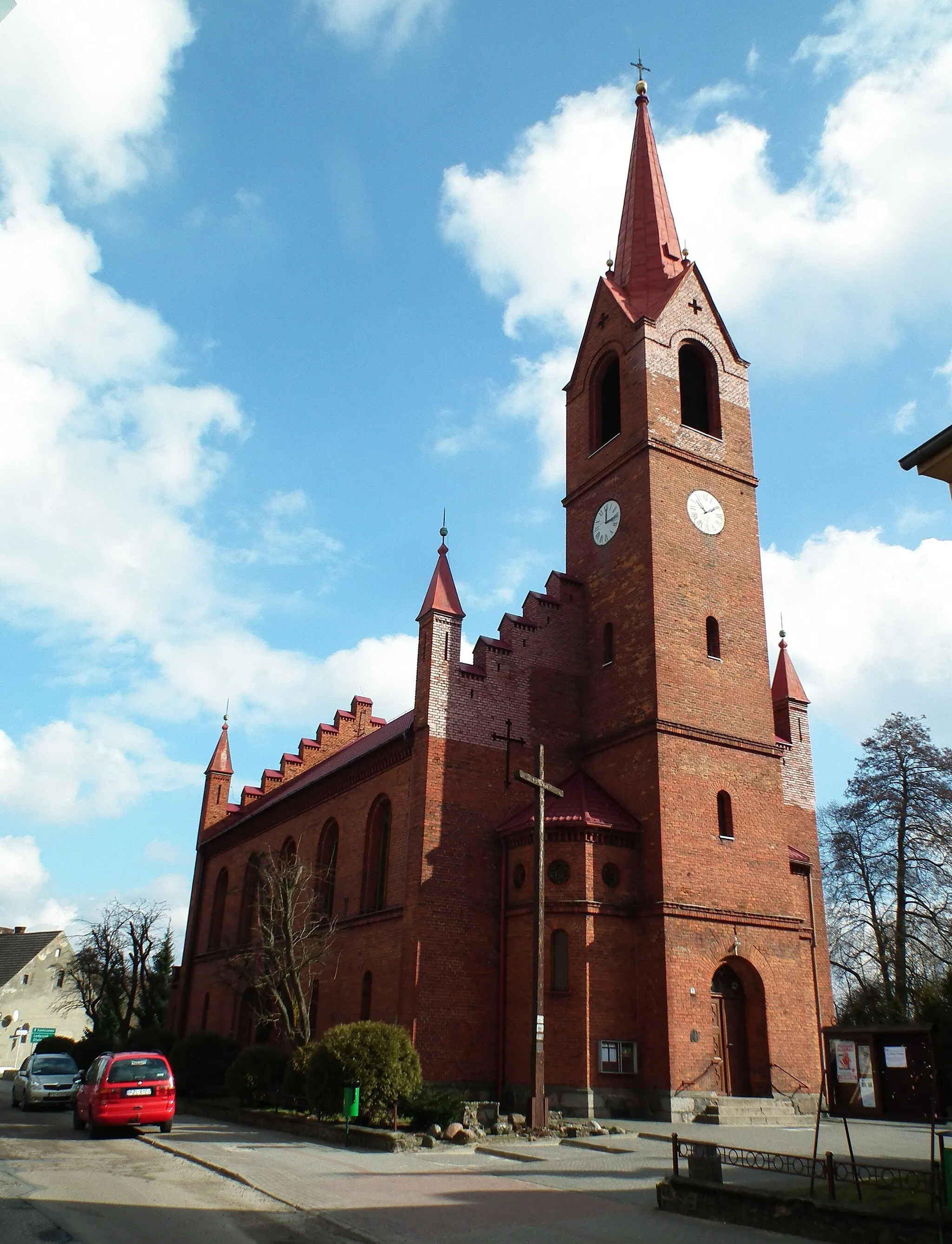 Photo showing: Kościół Matki BOskiej od Wykupu Niewolników w Okonku.