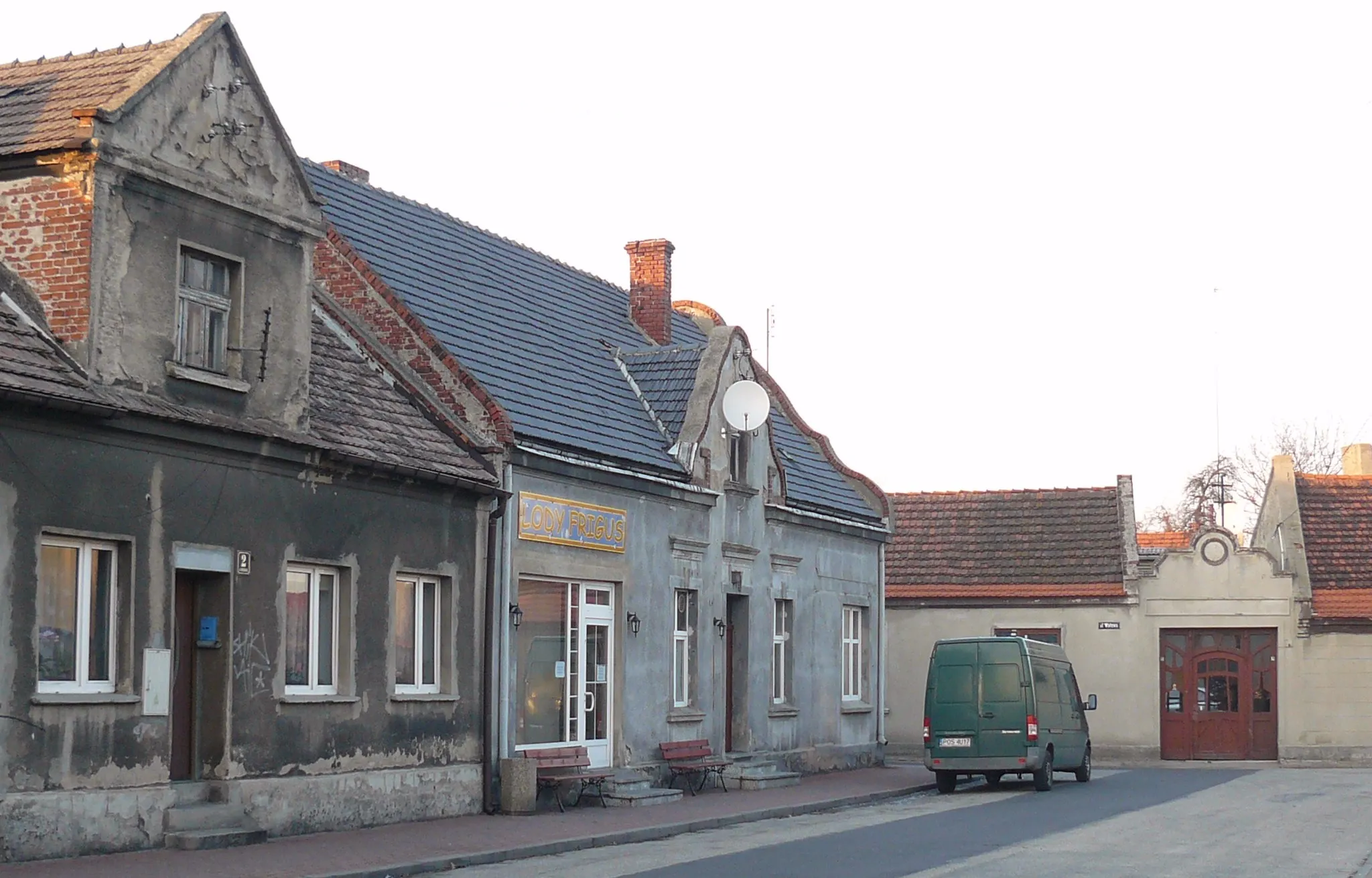 Photo showing: Raszków - stara zabudowa centrum.