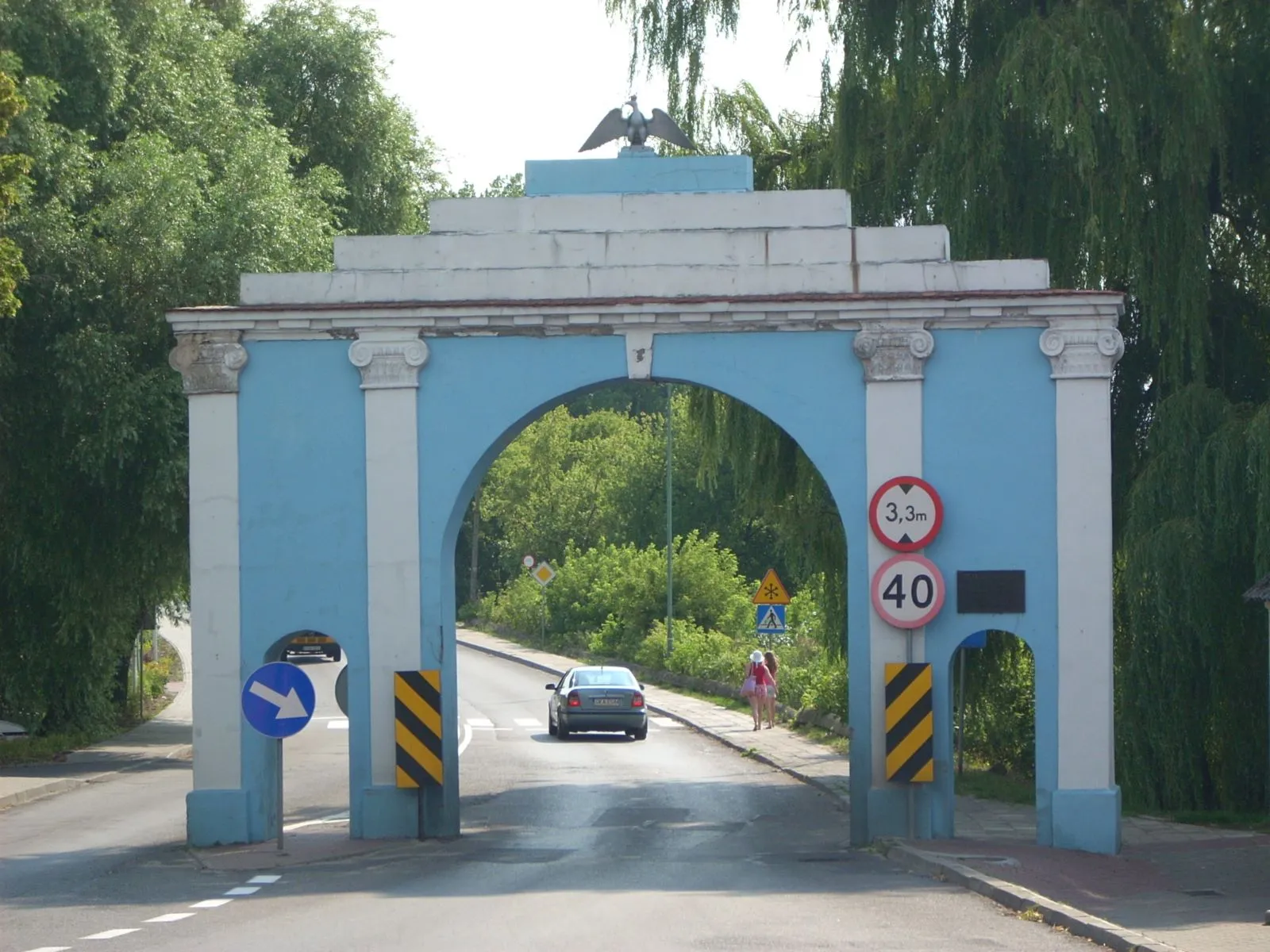 Photo showing: Napoleon's Gate in Slesin