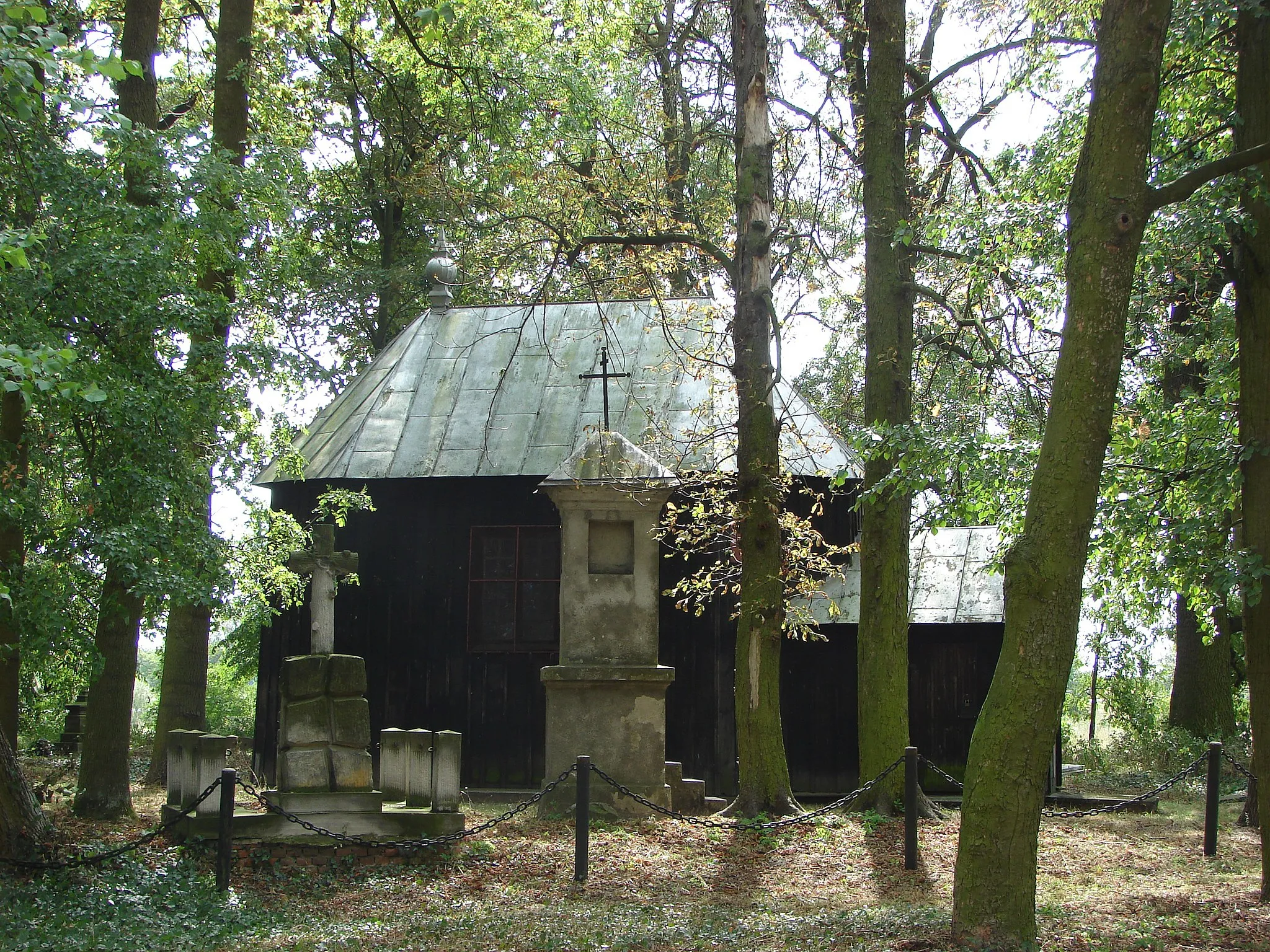 Photo showing: Sompolno, powiat koniński, Kaplica św. Hieronima, XVII wiek