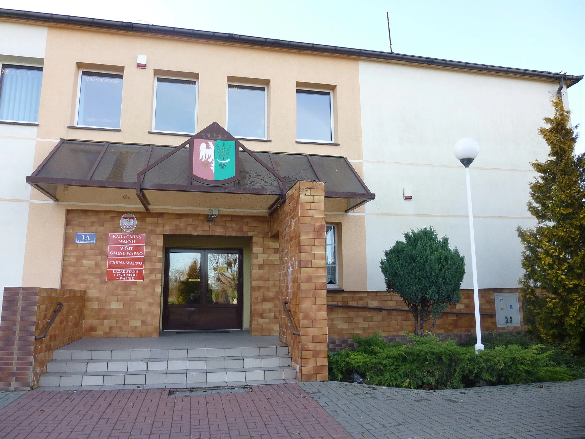 Photo showing: Siedziba Urzędu Gminy w Wapnie