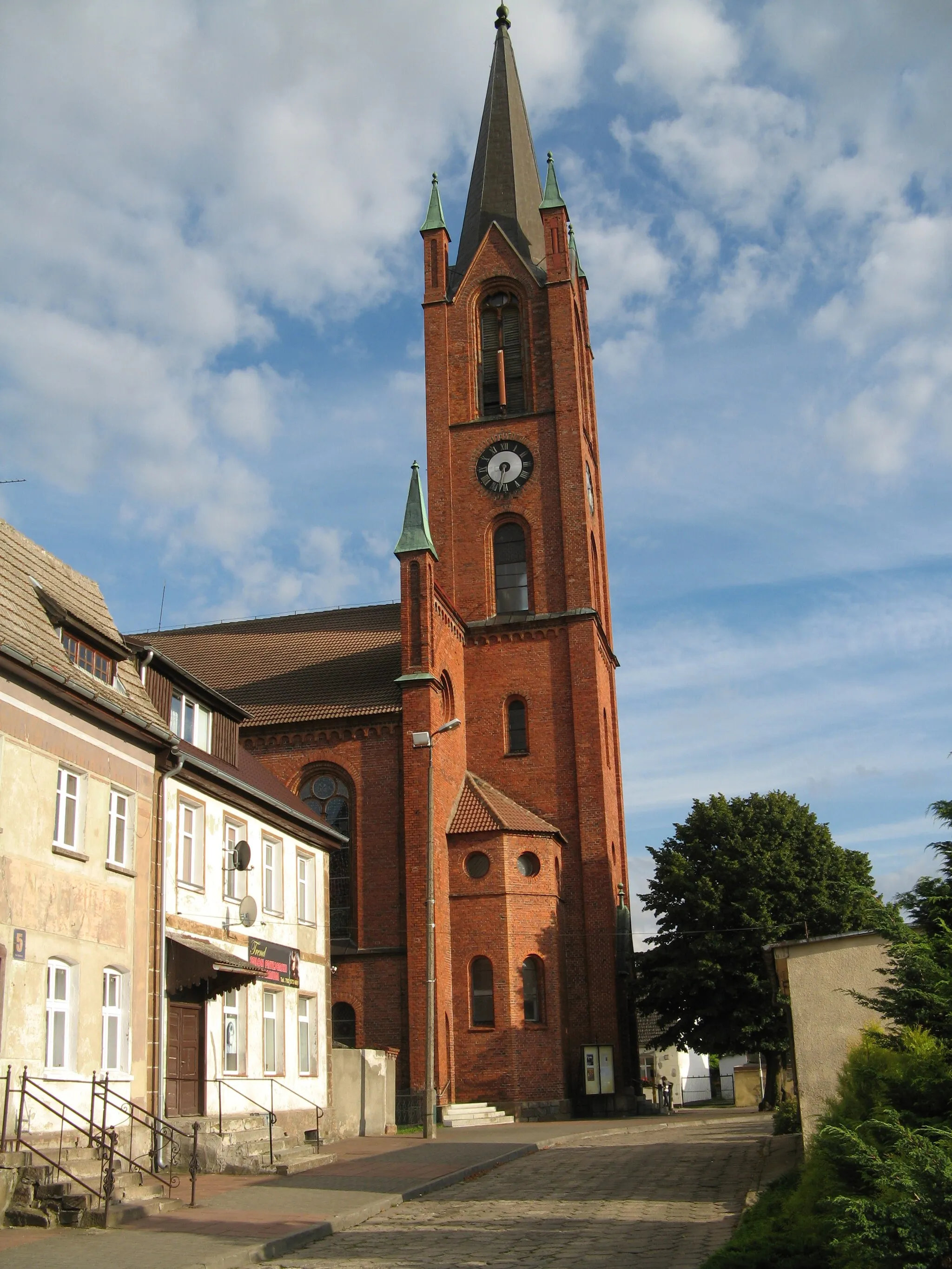 Photo showing: Church in Barwice