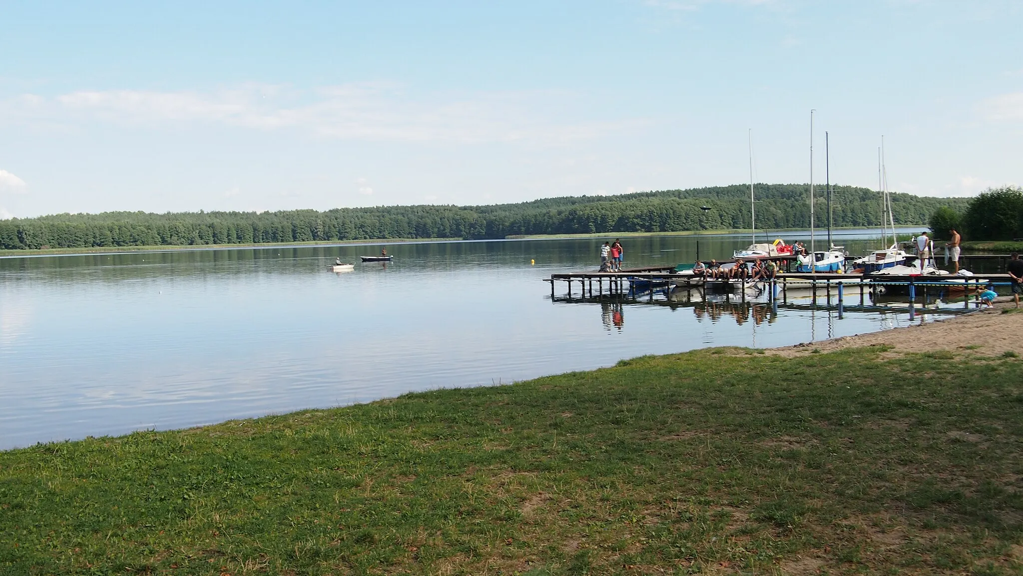 Photo showing: Borne Sulinowo - jezioro Pile.