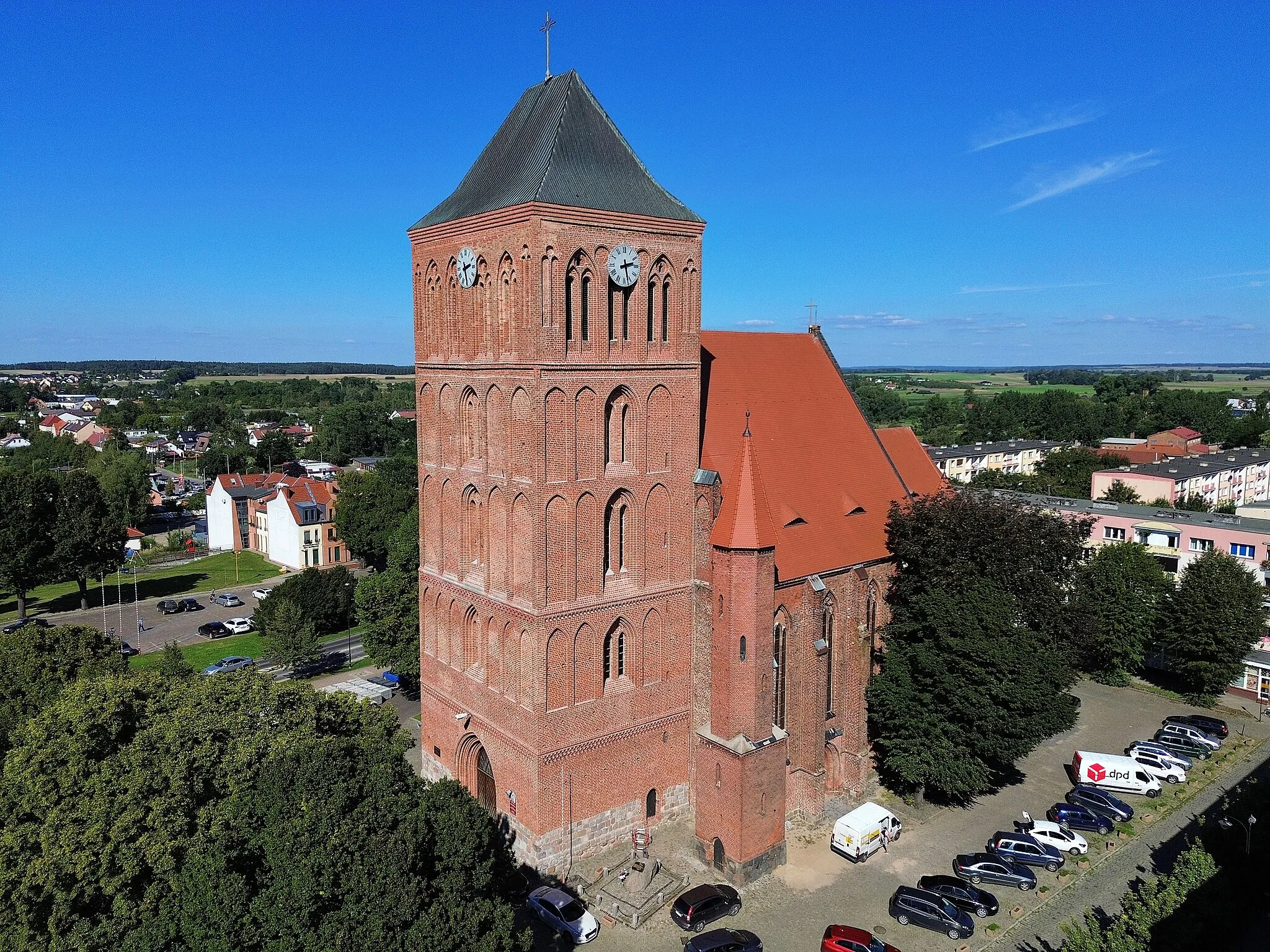 Photo showing: Kościół Narodzenia NMP w Choszcznie