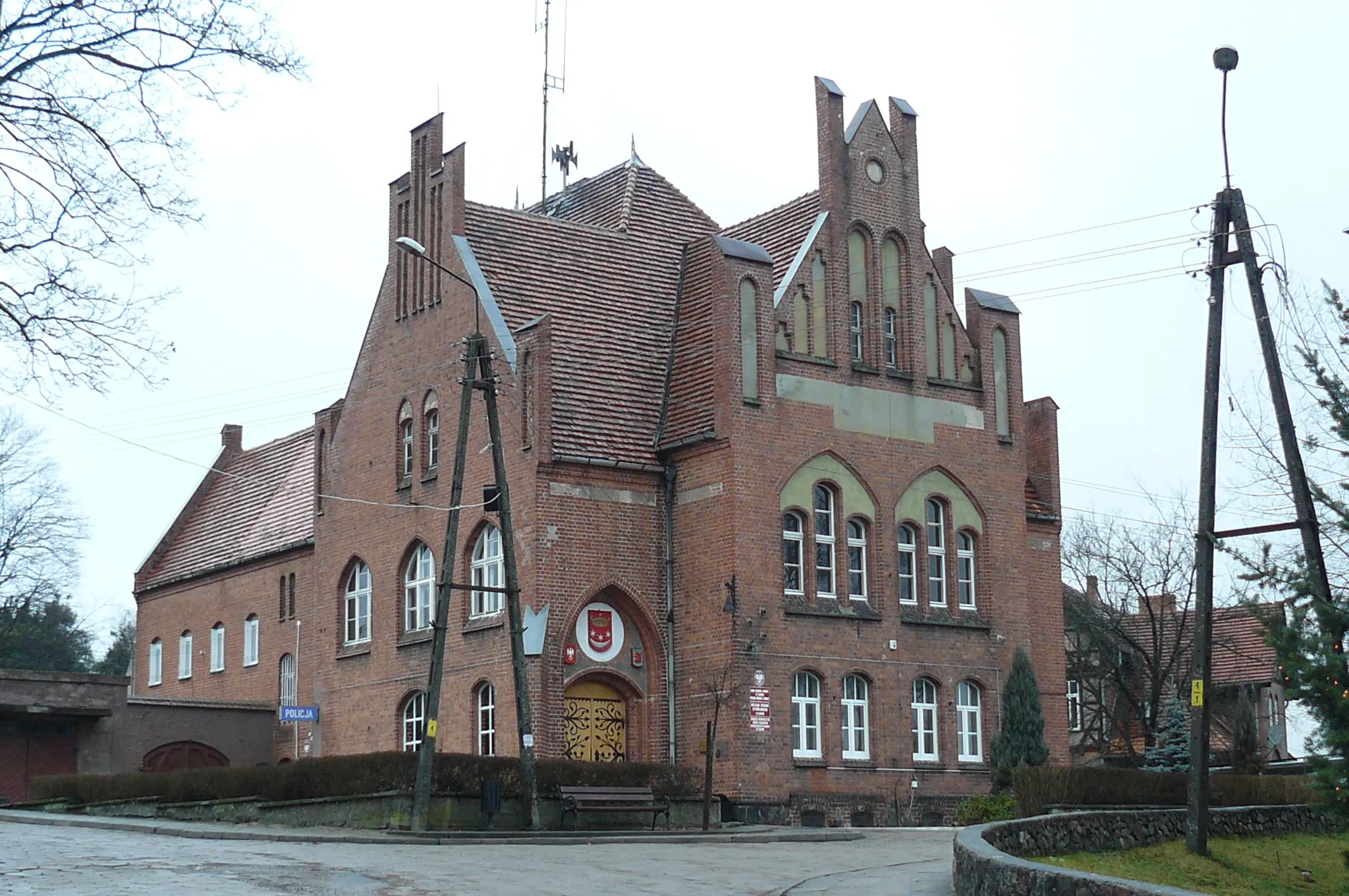 Photo showing: Człopa, Office of the City.