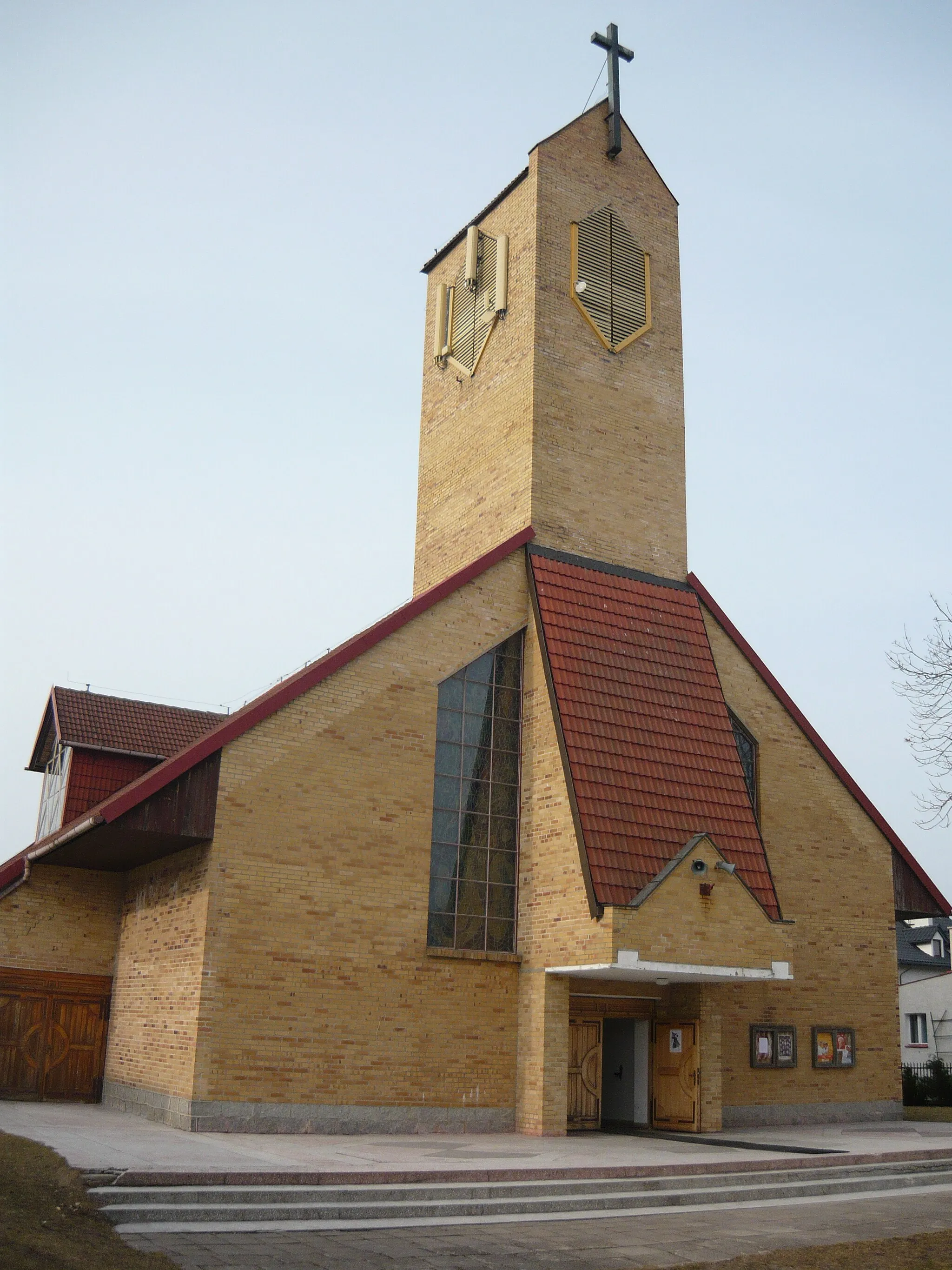 Photo showing: The St. Maksymilian Kolbe's Church in Darłówko (district of Darłowo).