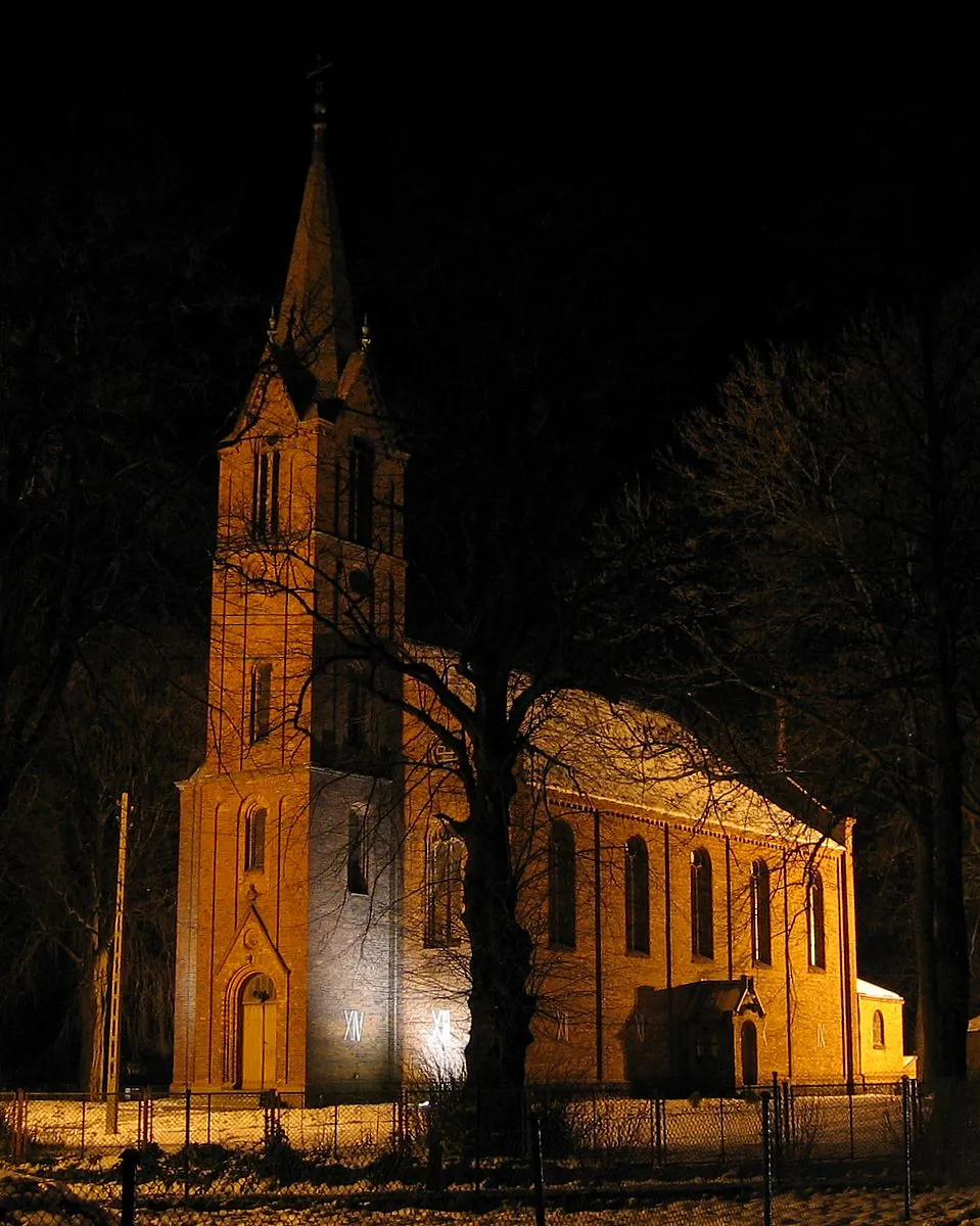 Photo showing: Ascension Roman Catholic Church in Dygowo, Poland