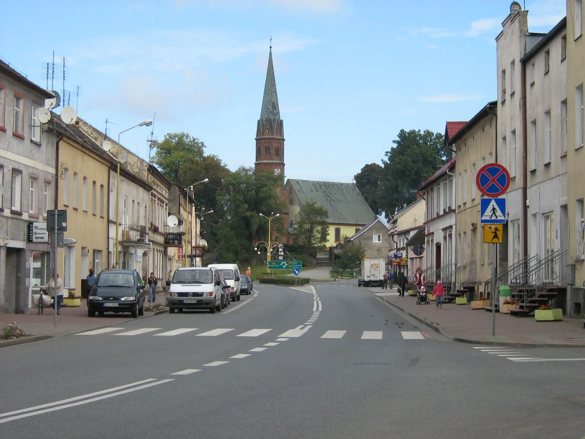 Photo showing: Golczewo, ul. Zwycięstwa