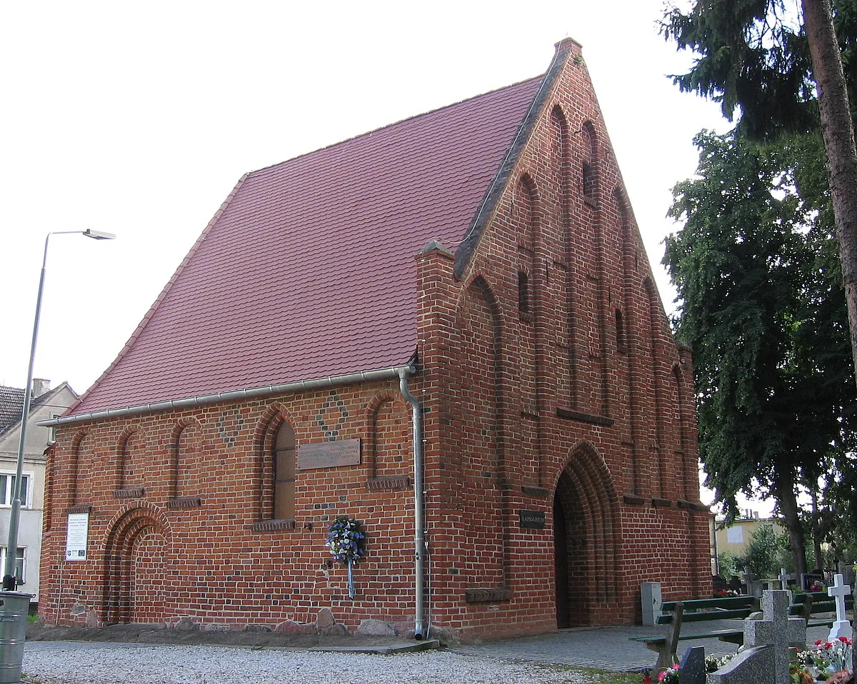 Photo showing: Chapel of St. George in cemetery in Gryfice, Poland