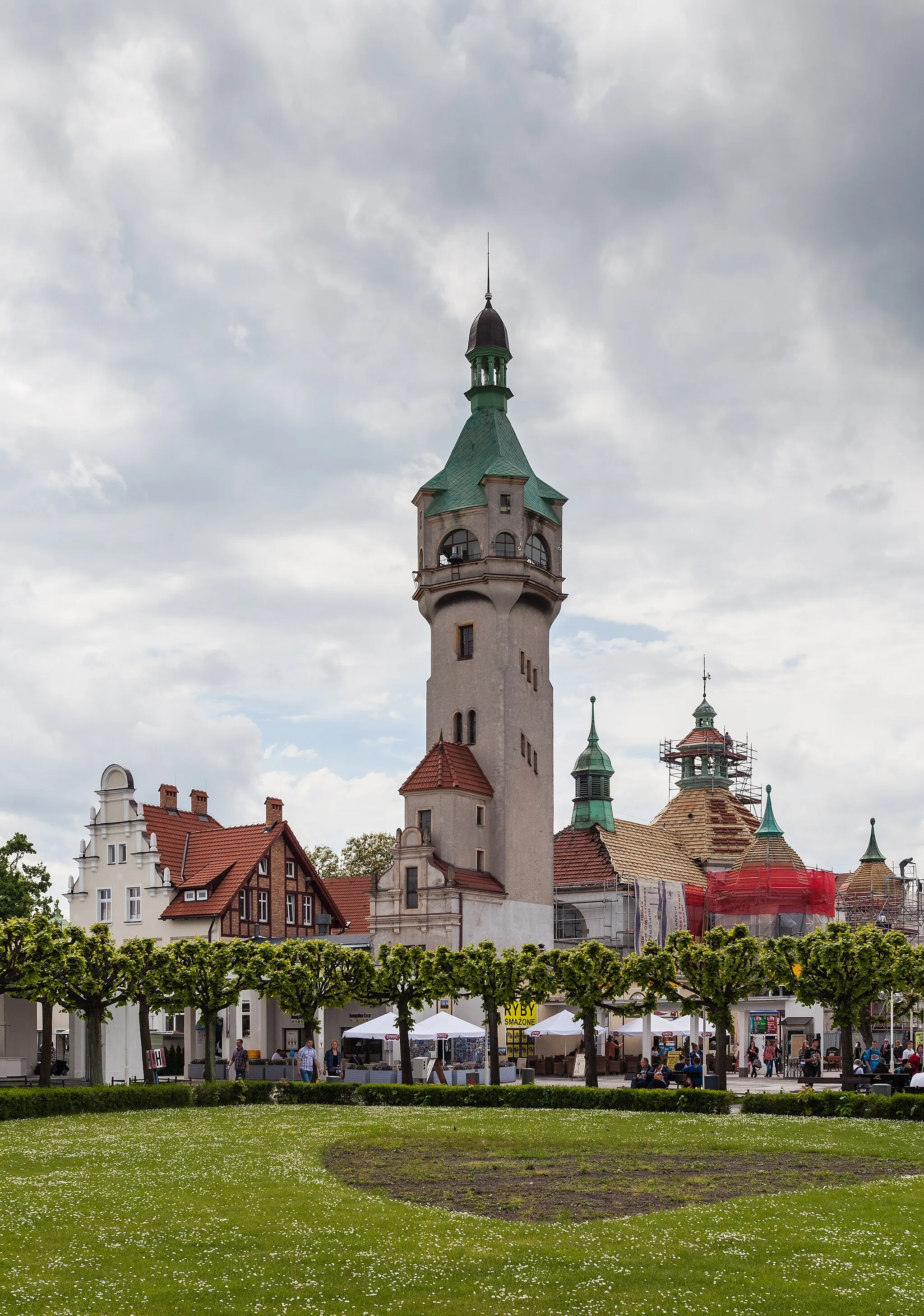 Photo showing: Lighthouse, Zdrojowy square, Sopot, Poland