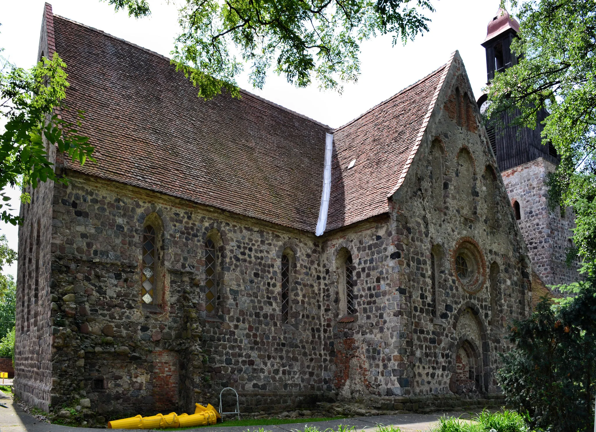 Photo showing: Holy Spirit church in Moryń, Poland