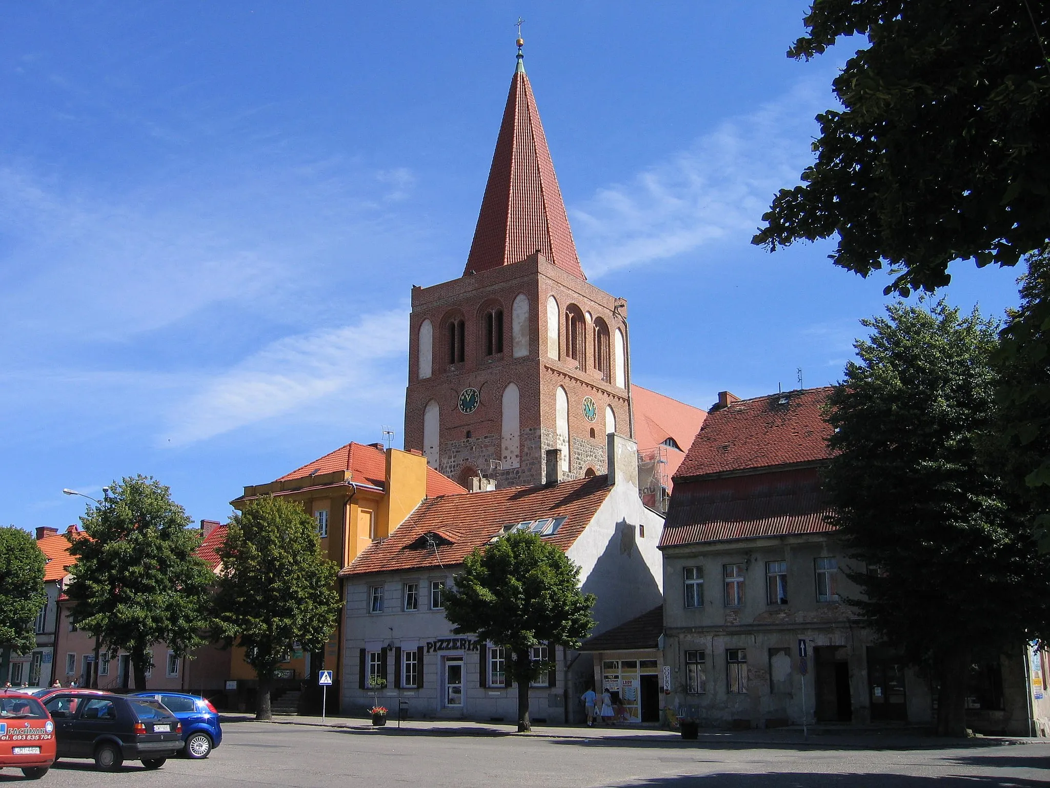 Photo showing: Myślibórz - kościół św. Jana Chrzciciela
