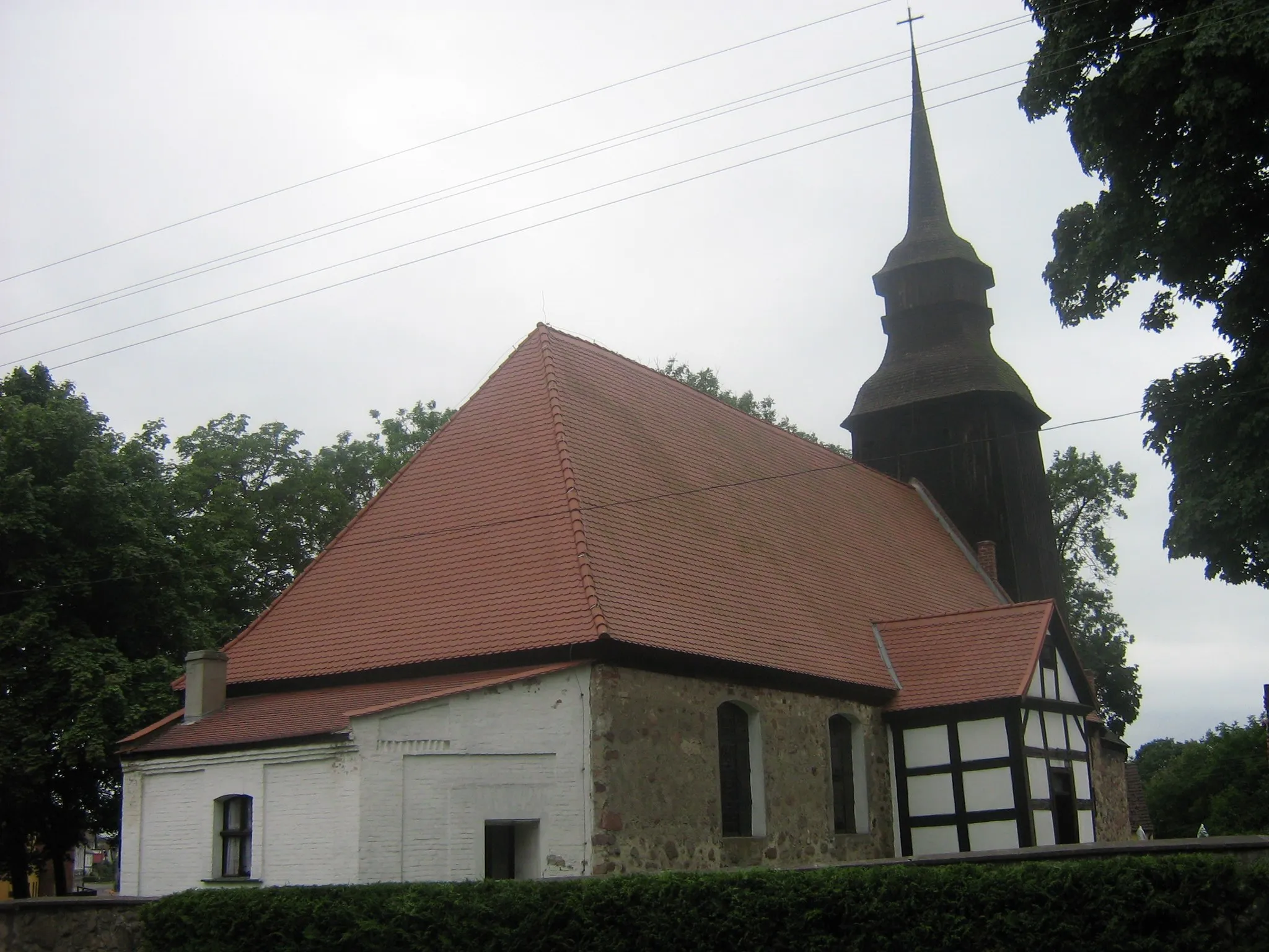 Photo showing: Kościół Wniebowzięcia NMP w Przybiernowie (zabytek nr rejestr. 324)