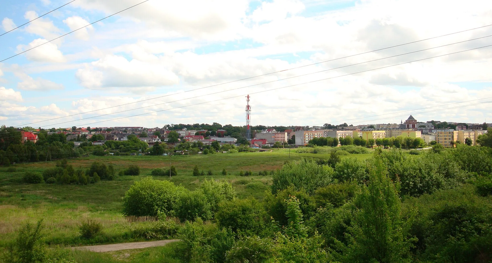 Photo showing: Panorama miasta Świdwin