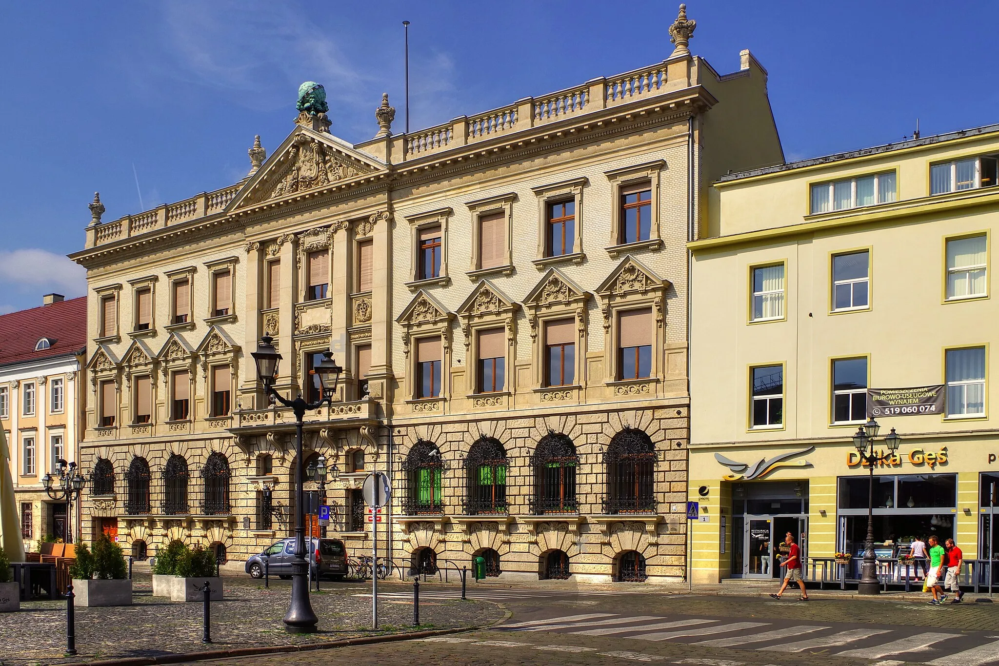 Photo showing: Pałac pod Globusem w Szczecinie