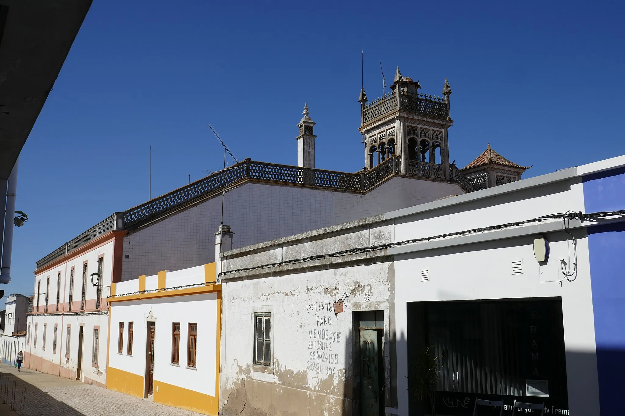 Photo showing: Casa Dona Maria (Backside) in Castro Verde, Portugal