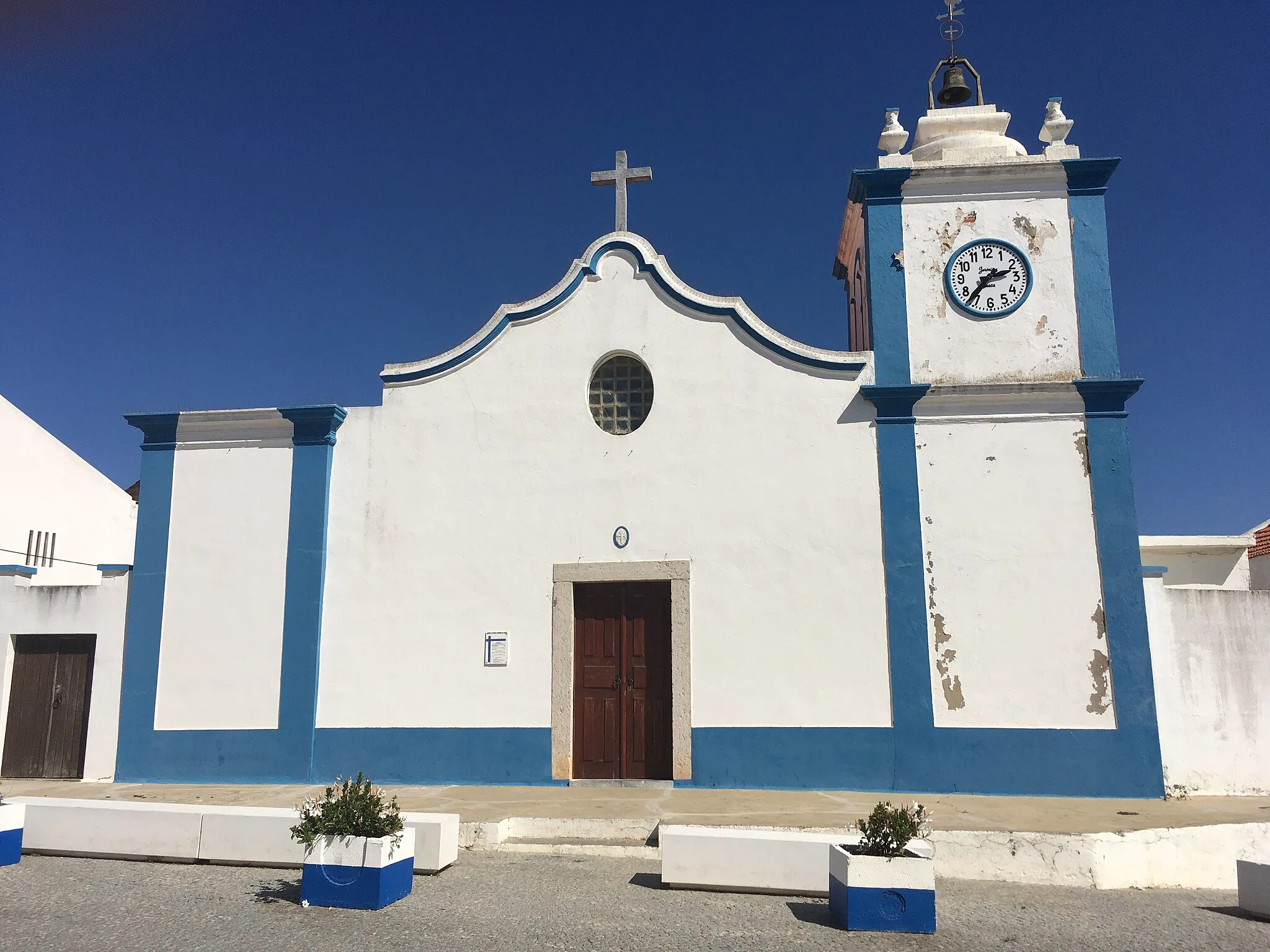 Photo showing: Church in Vila nova de Milfontes