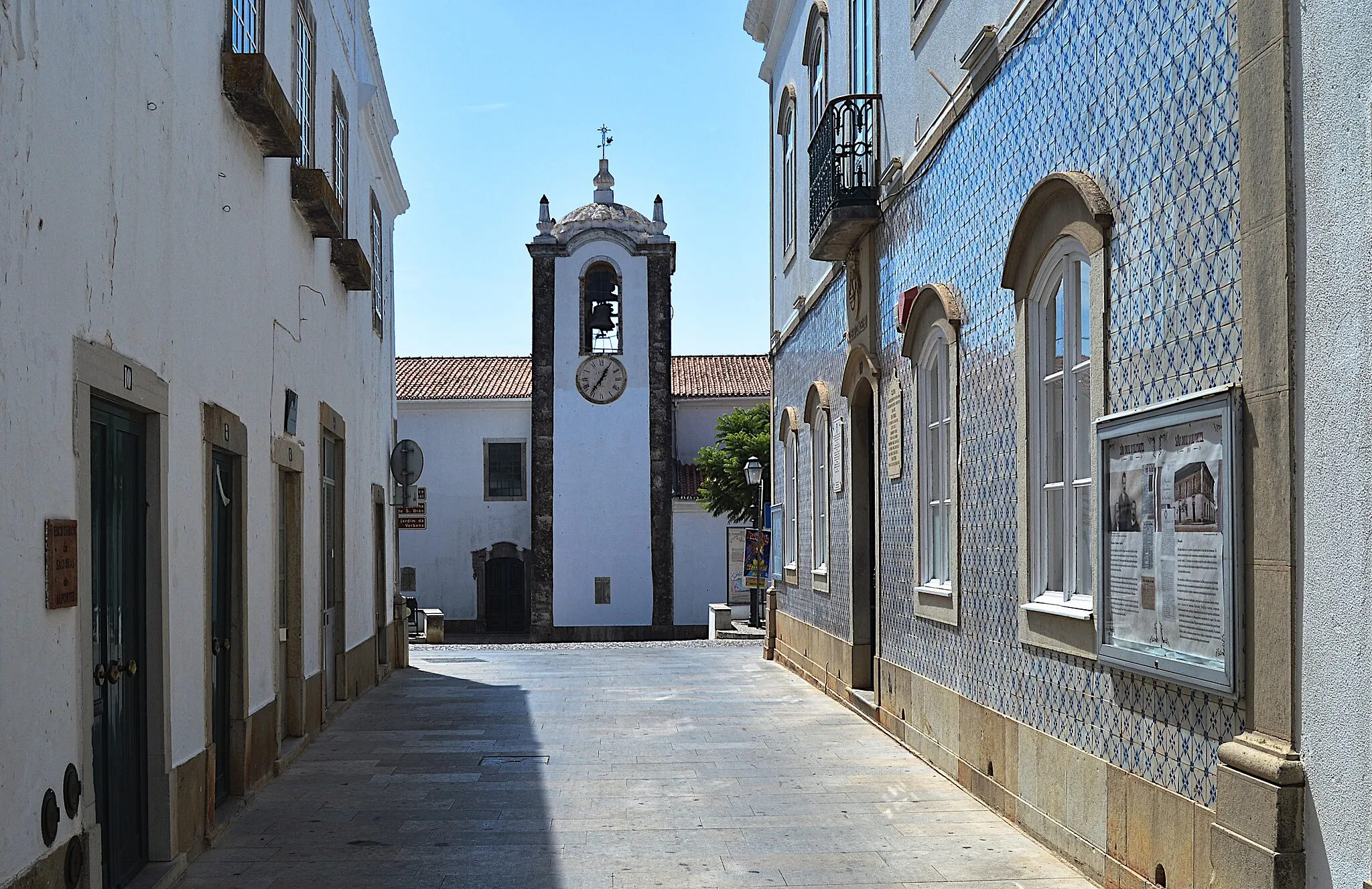 Photo showing: Torre sineira, Igreja Matriz de São Brás de Alportel