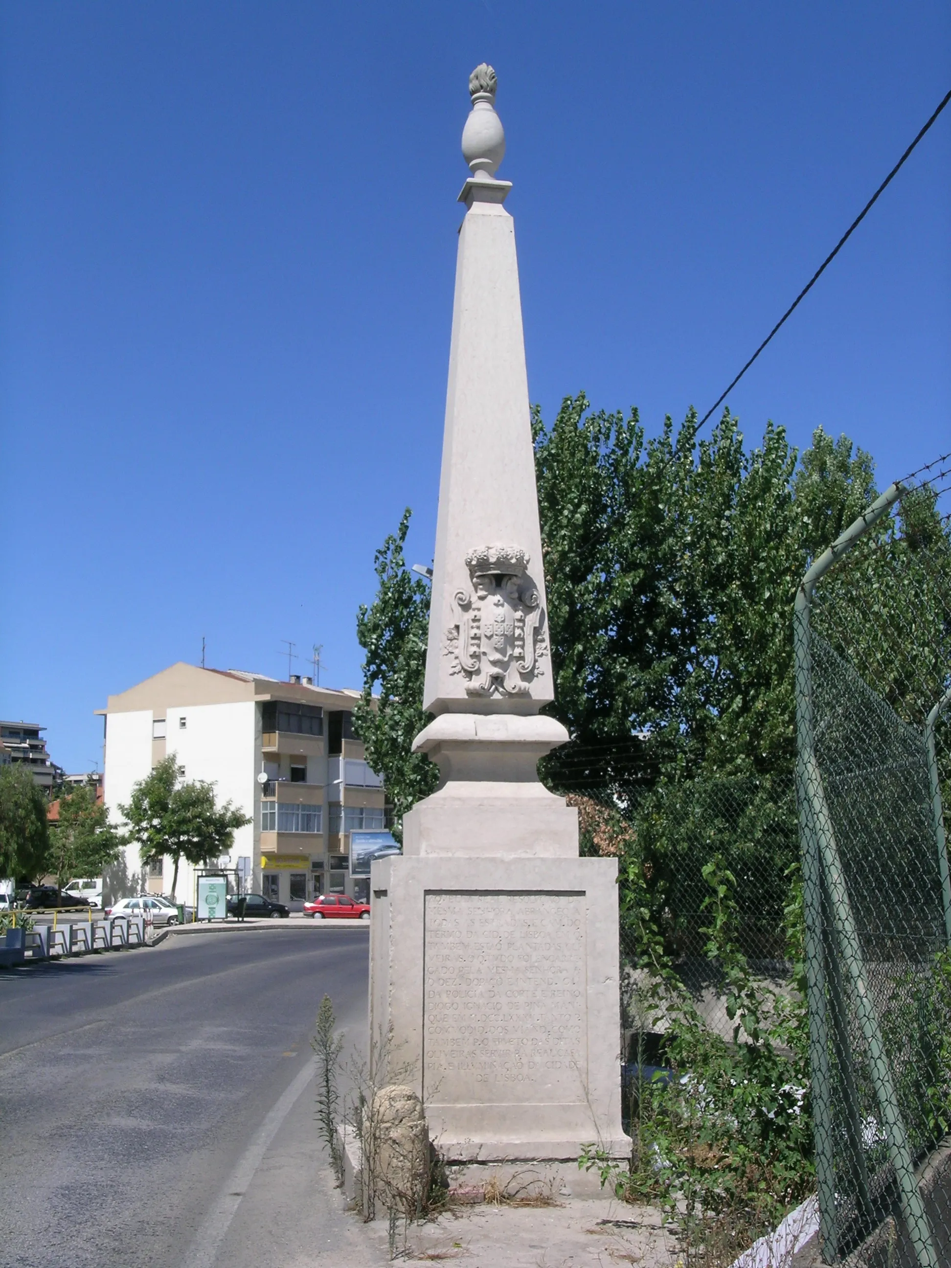 Photo showing: Marco da VI Légua (Marco de Légua, EN. 12-1ª, km. 29,270)