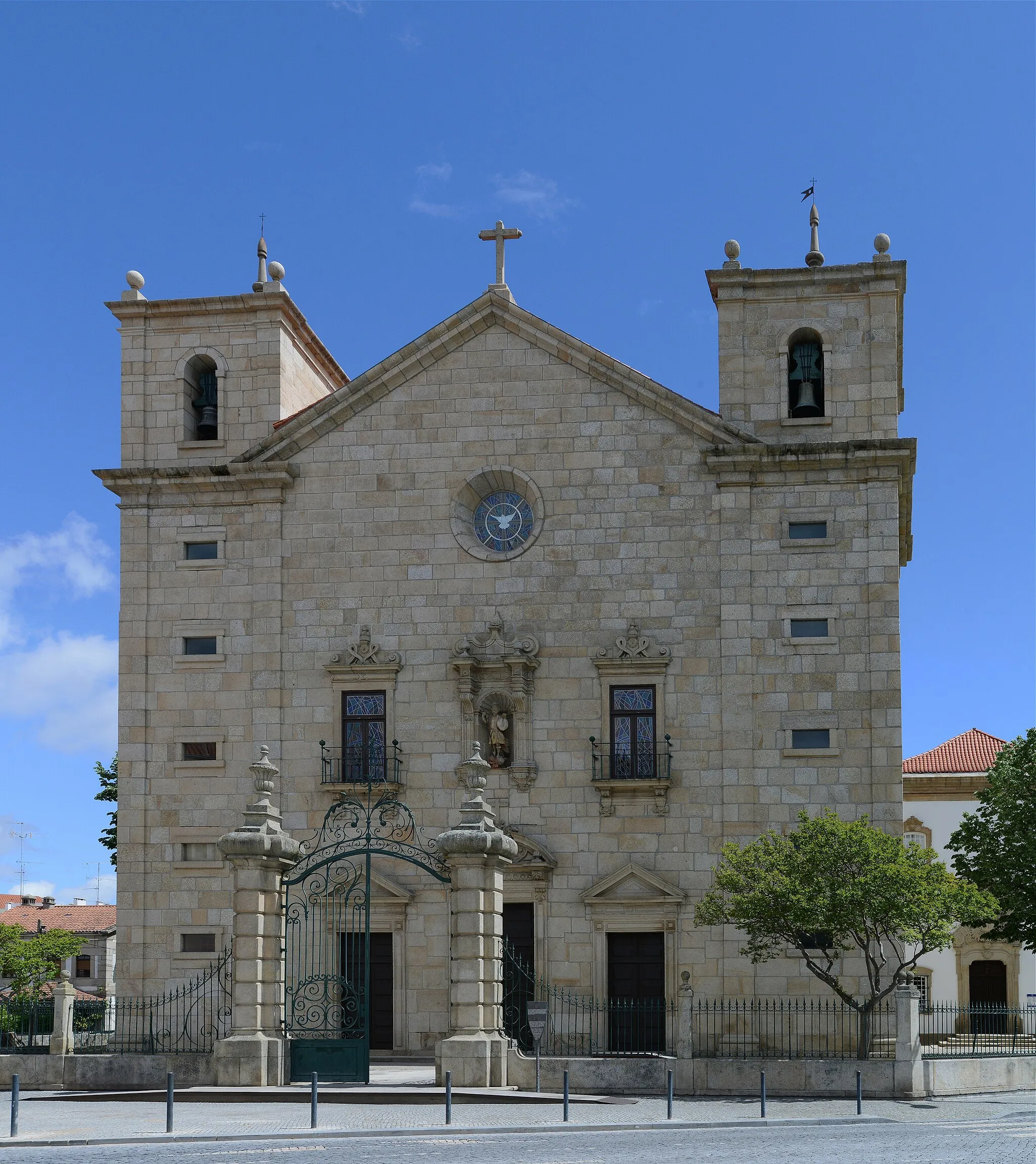 Photo showing: The mother church of Castelo Branco, or Church of São Miguel, Portugal