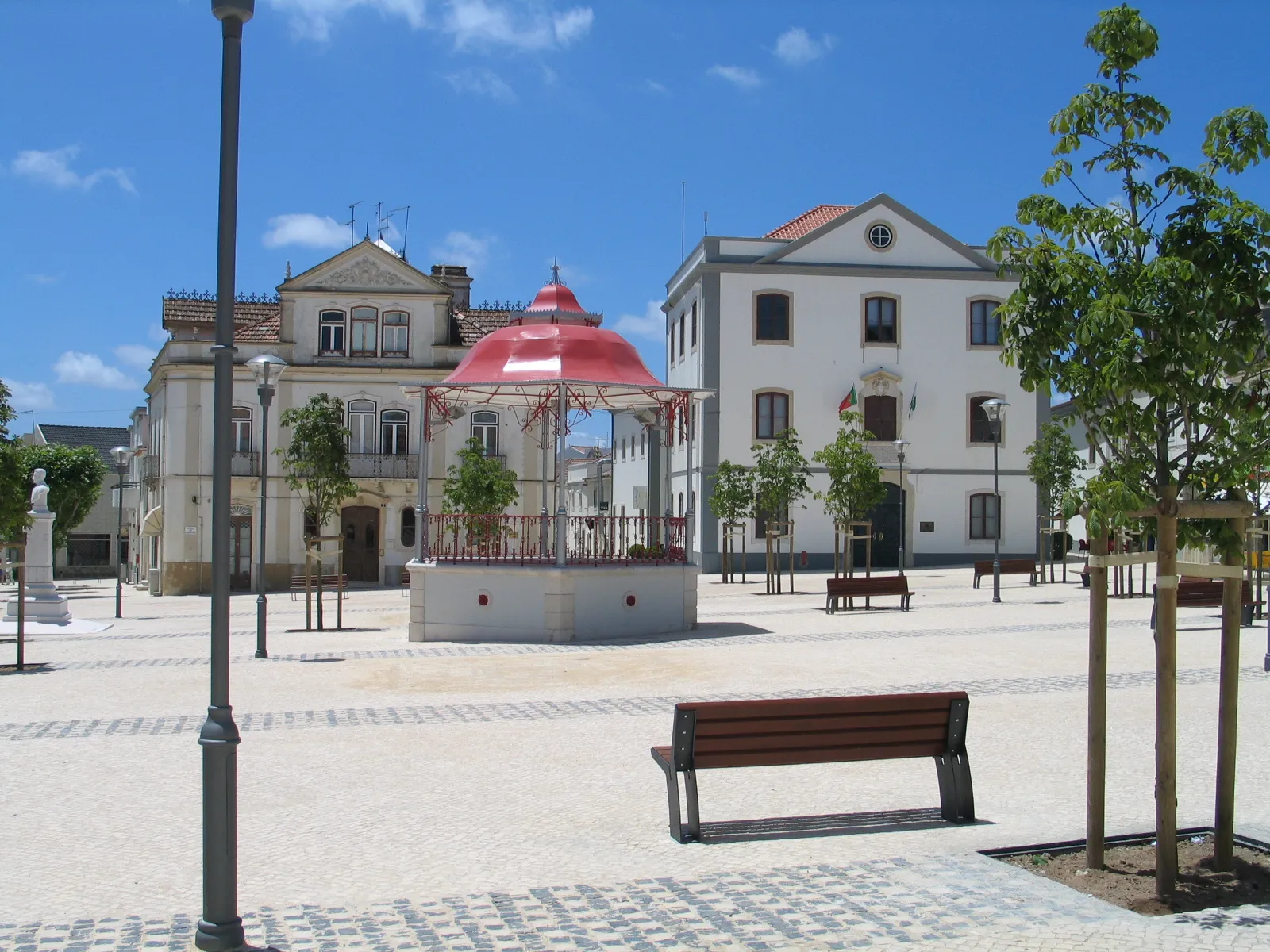 Photo showing: Sobral de Monte Agraço, Portugal main square