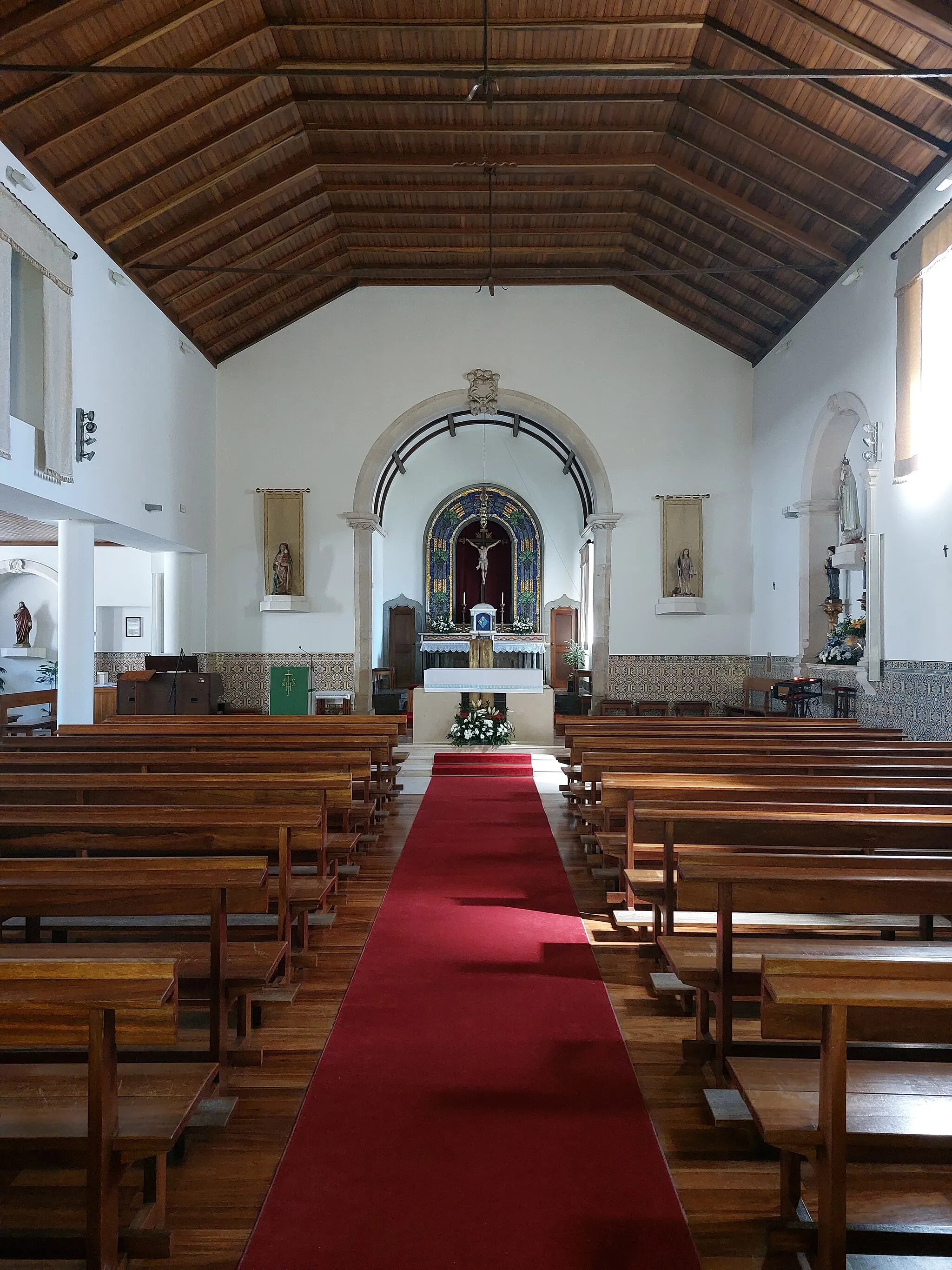 Photo showing: Interior da Igreja de Nossa Senhora da Conceição, paroquial de Turquel